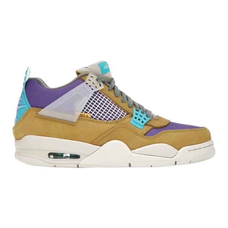image of Air Jordan 4 Retro Sp 30Th Anniversary Union Desert Moss Shoes, Men's (Size 9)