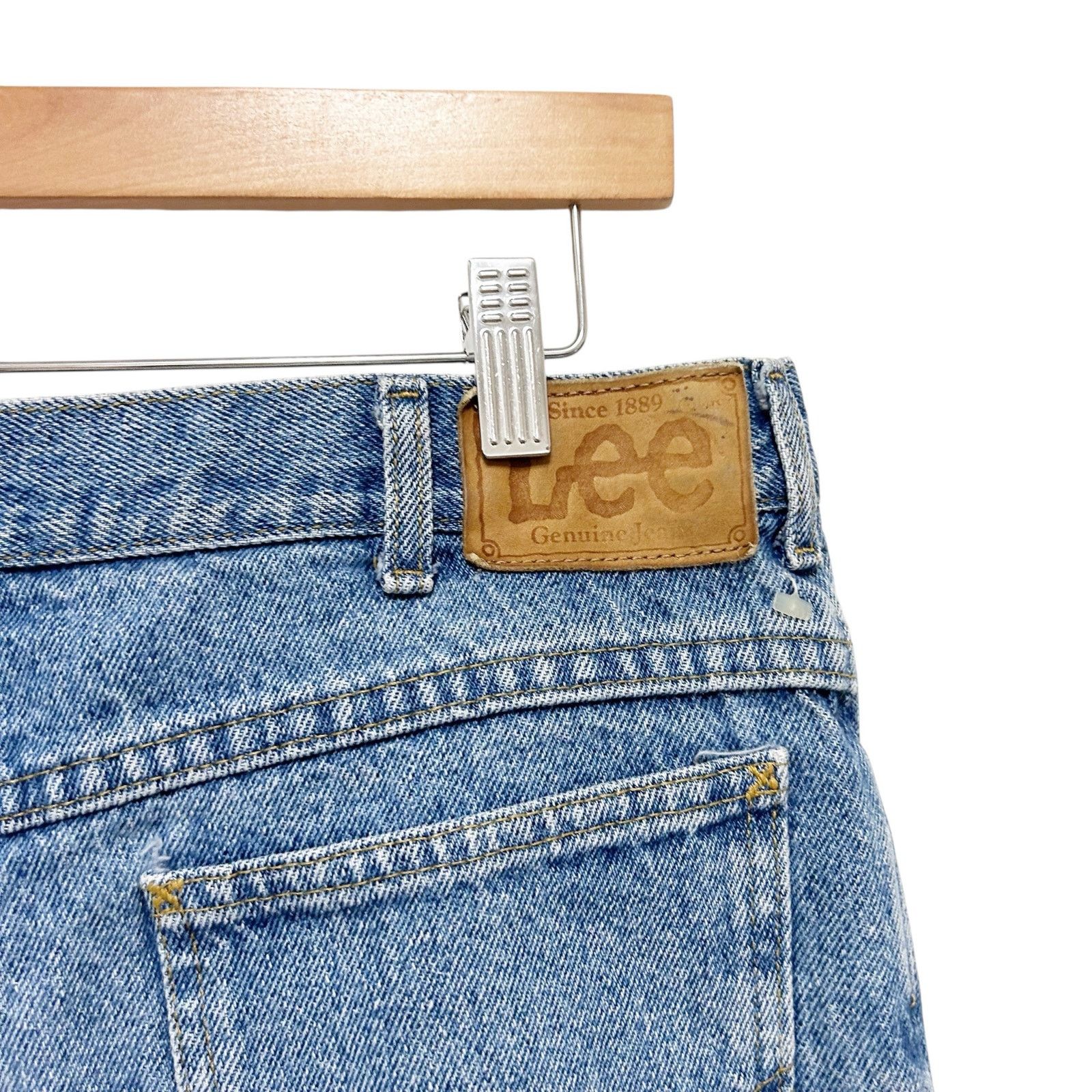Lee Vintage Lee Straight Leg Jeans Sz 36x30 Size US 36 / EU 52 - 6 Thumbnail