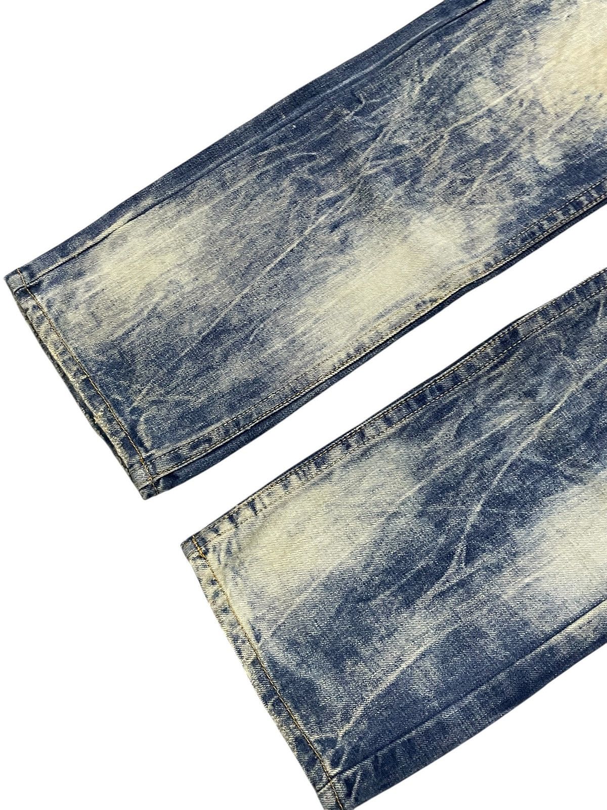 If Six Was Nine × LOWBOX × Le Grande Bleu (L.G.B.) Red Papper Japan Feather Wings Embellish Shatter Glass Jeans Size US 30 / EU 46 - 5 Thumbnail