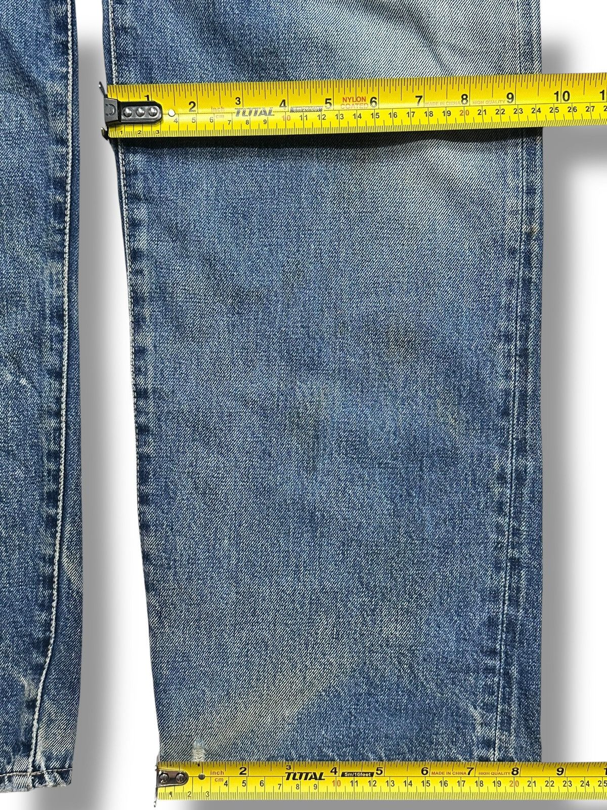 Spellbound Spellbound x Domingo Selvedge Distressed Denim Faded Jeans Size US 32 / EU 48 - 23 Thumbnail