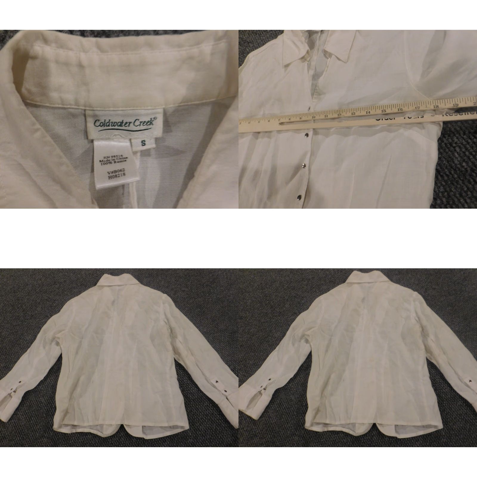 Coldwater Creek VINTAGE? No. Size S / US 4 / IT 40 - 8 Thumbnail