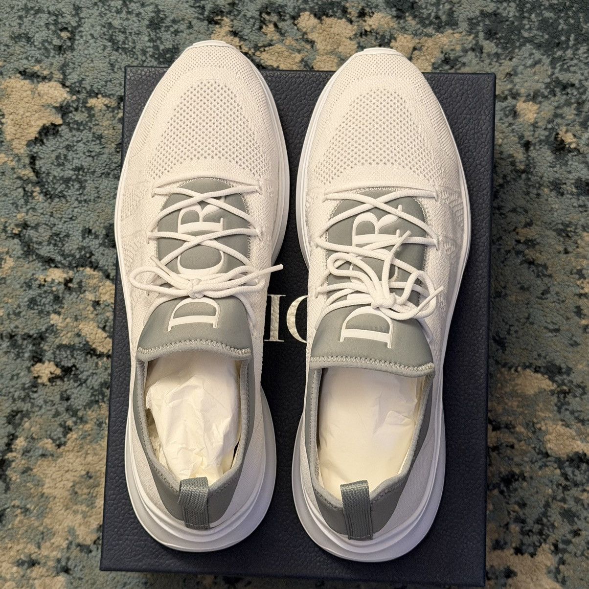 Dior Dior B25 Low Top Gray Neoprene Sneakers Size 46 (13US) Size US 13 / EU 46 - 2 Thumbnail