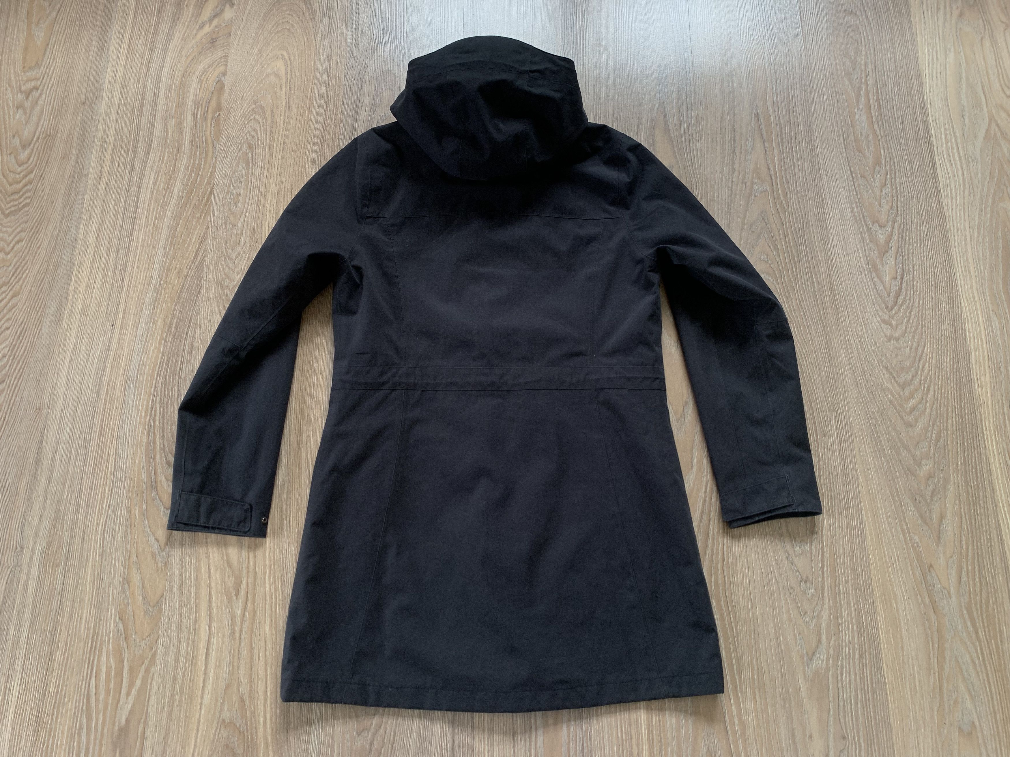 Jack Wolfskin Jack Wolfskins Women's Black Membran Waterproof Jacket Size M / US 6-8 / IT 42-44 - 3 Thumbnail