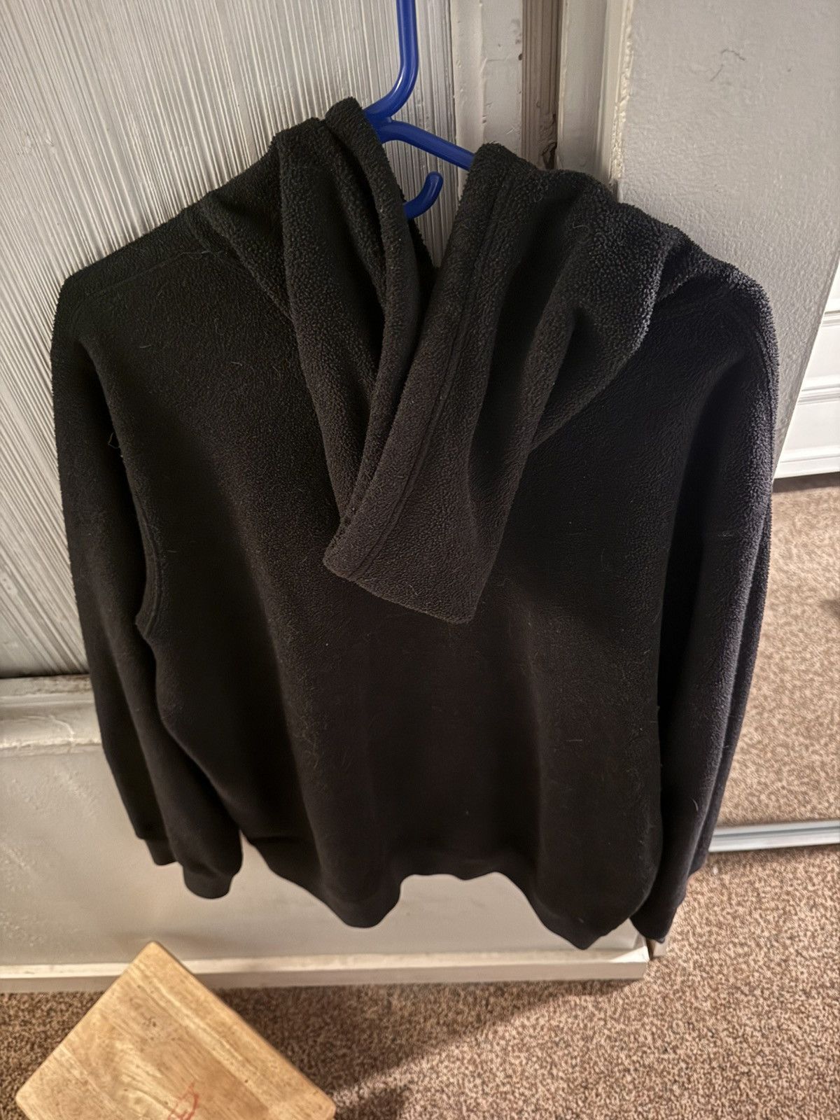 Supreme Supreme Polartec Hooded Sweatshirt Black Medium F/W 18 Size US L / EU 52-54 / 3 - 2 Thumbnail