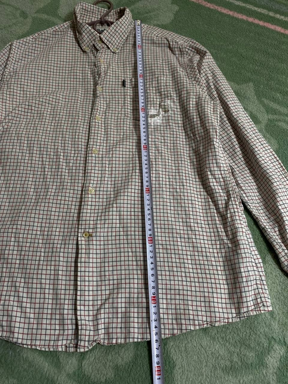 Barbour × Vintage Vintage Mens Shirt Long Sleeve Barbour Tailored fit Size US L / EU 52-54 / 3 - 16 Thumbnail