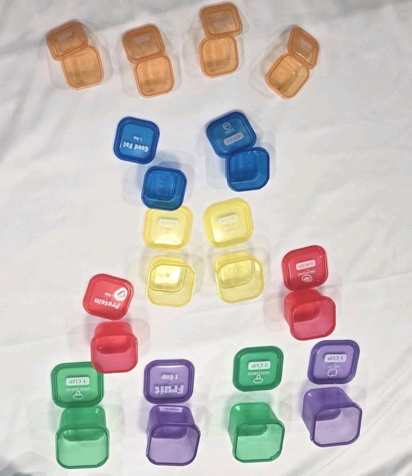 Other 21-Days Food Portion Control Container Kit Wt. Loss 14-Piece Size ONE SIZE - 7 Thumbnail