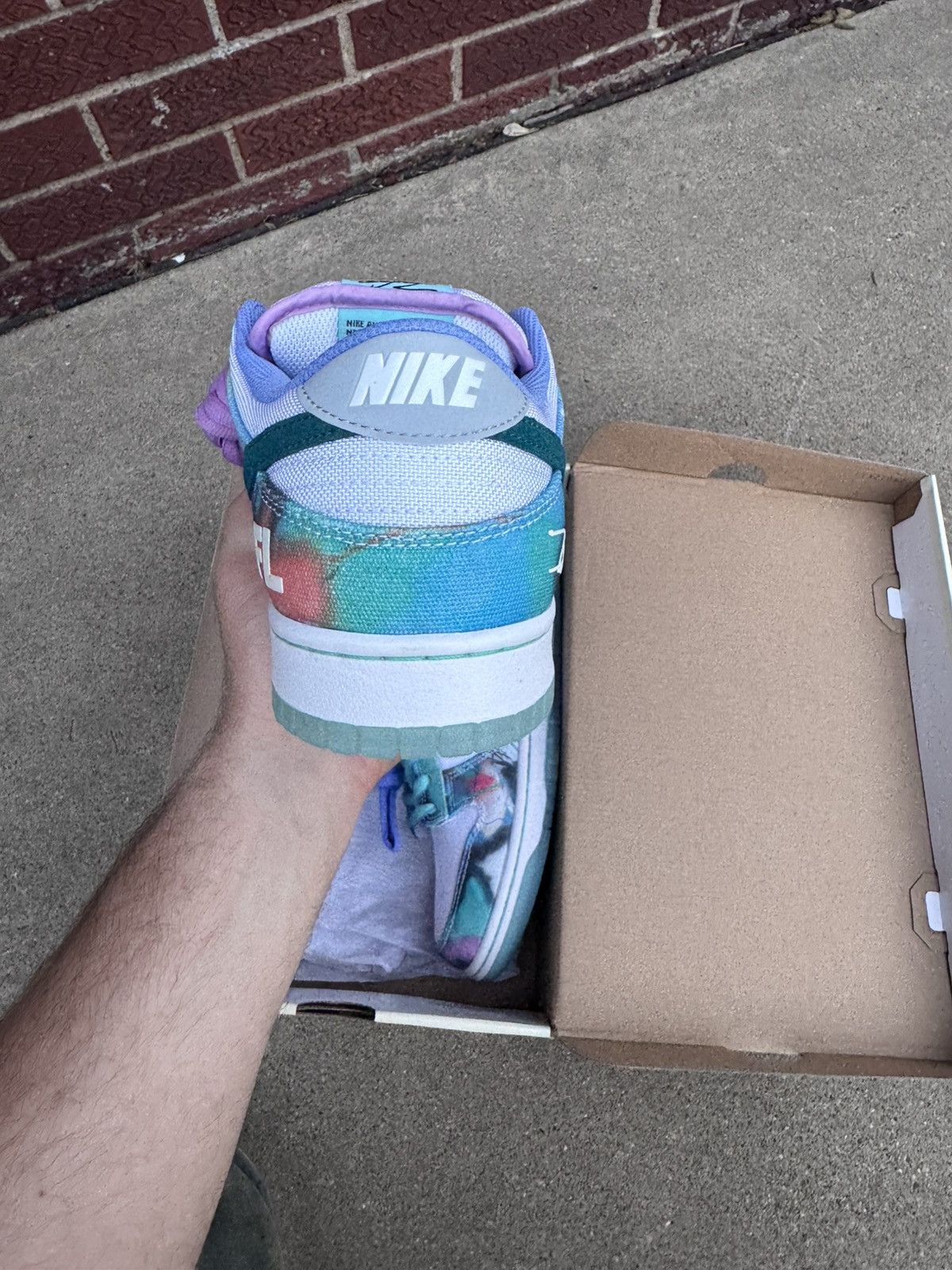 Nike Dunk low “ futura “ Size US 10 / EU 43 - 11 Thumbnail