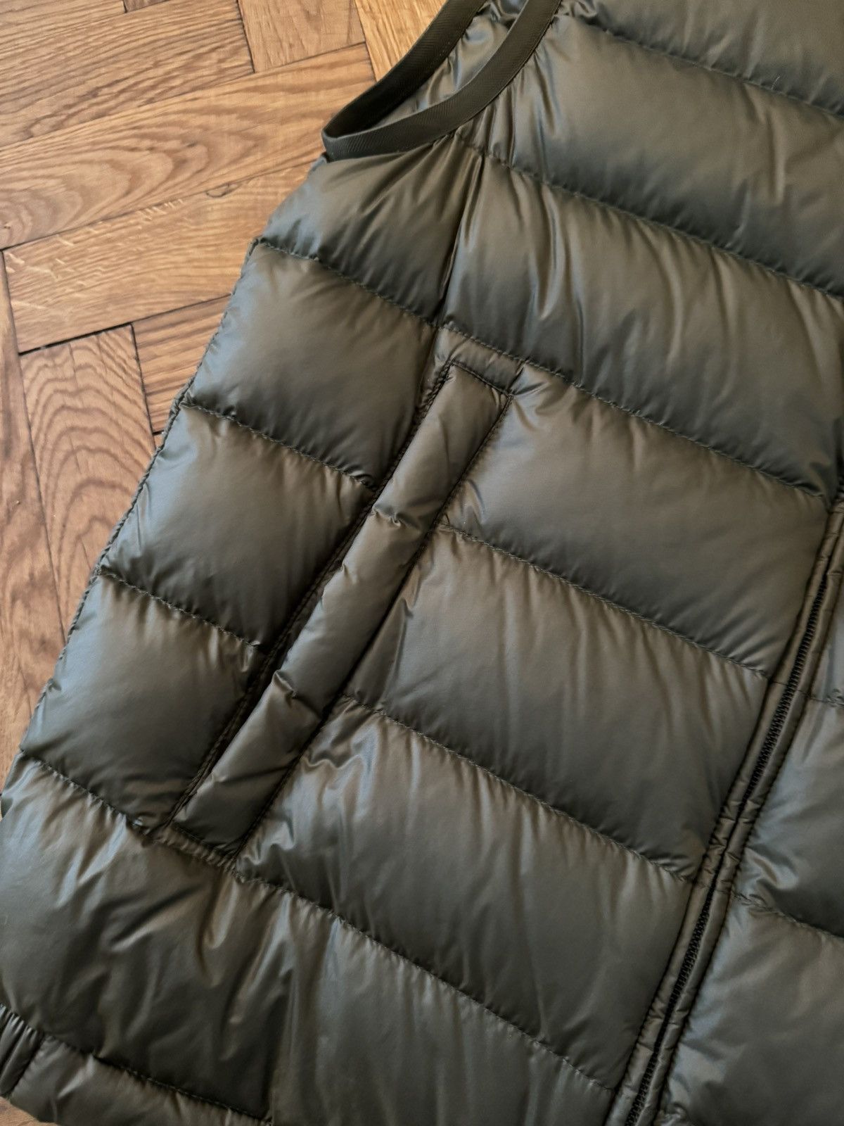 Prada Prada Down Puffer Vest Green Size US S / EU 44-46 / 1 - 4 Thumbnail