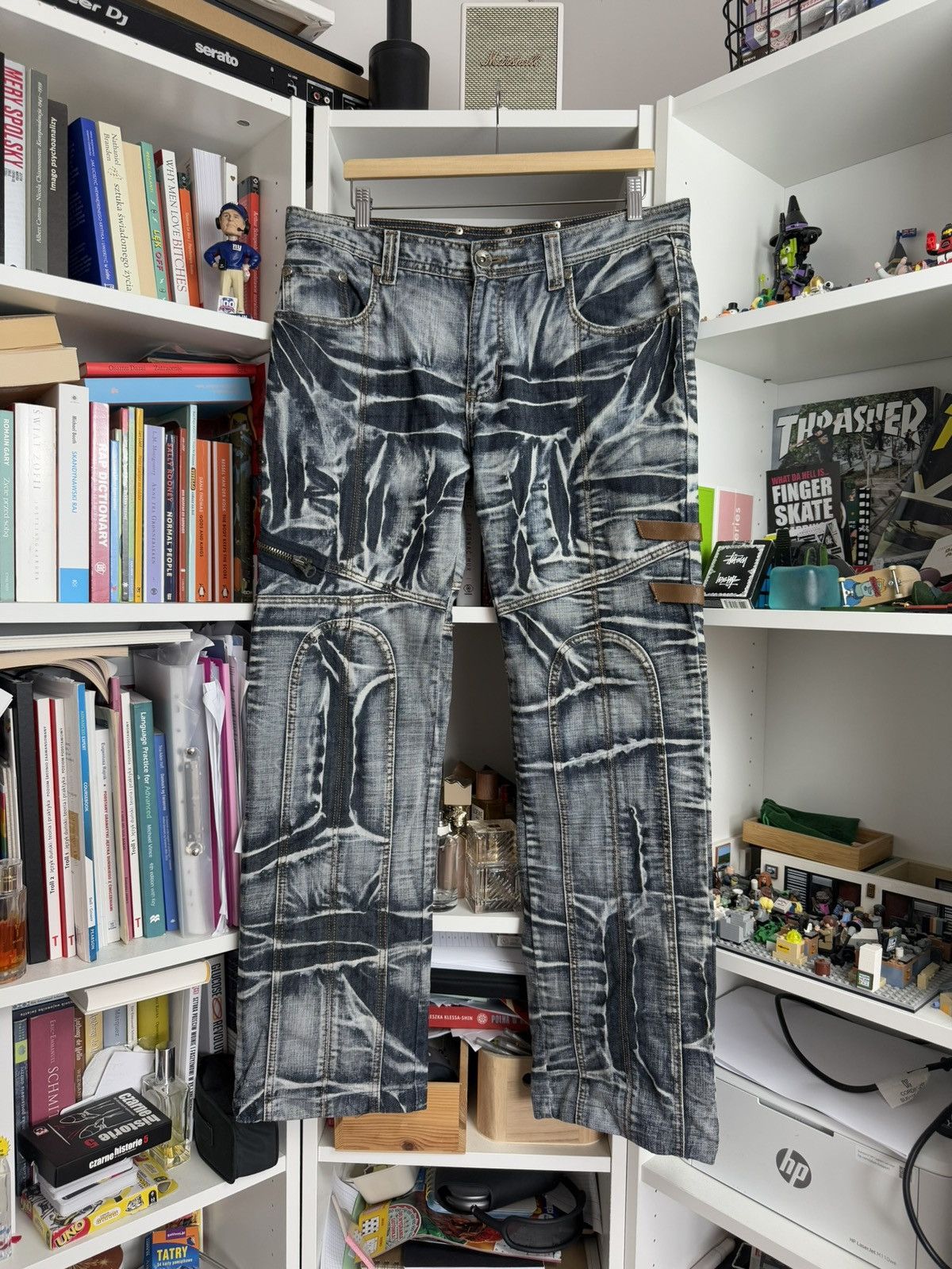 Japanese Brand Vintage y2k avantgarde style washed denim pants 34 kapital Size US 34 / EU 50 - 1 Thumbnail