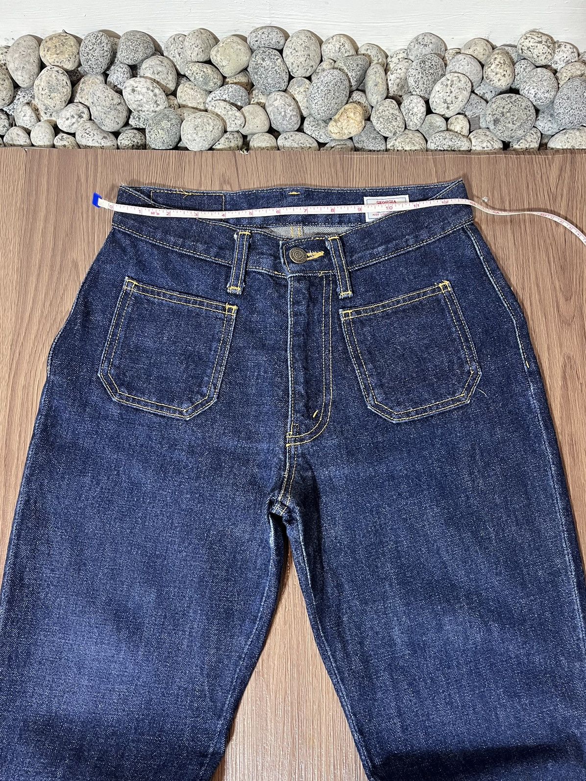 Hysteric Glamour Georgia Love GL HEART japan button down flare denim Size US 26 / EU 42 - 16 Thumbnail