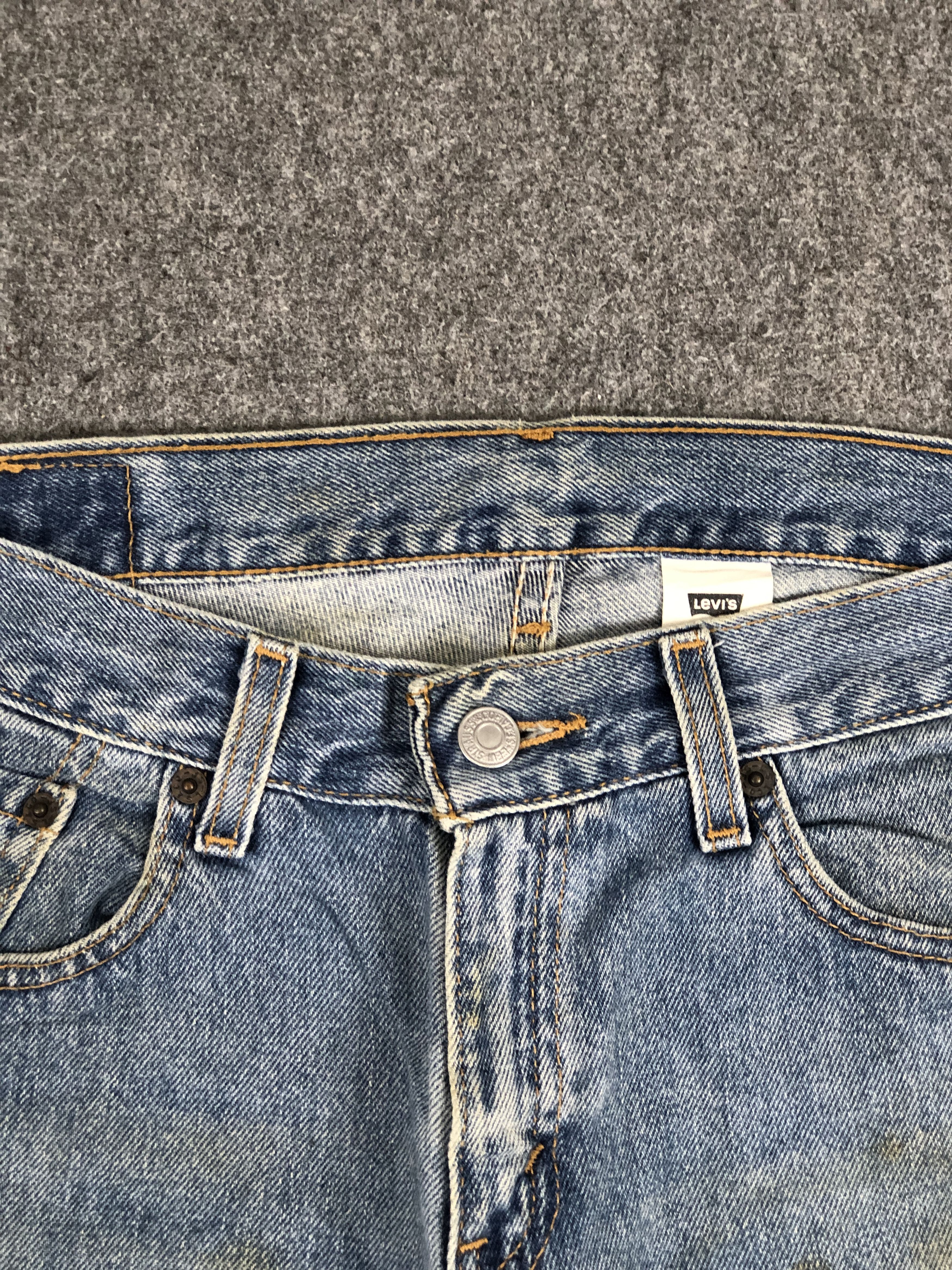 Levi's Vintage 90s Levi's 522 Superlow Loose Fit Jeans DP2238 Size US 31 - 9 Thumbnail