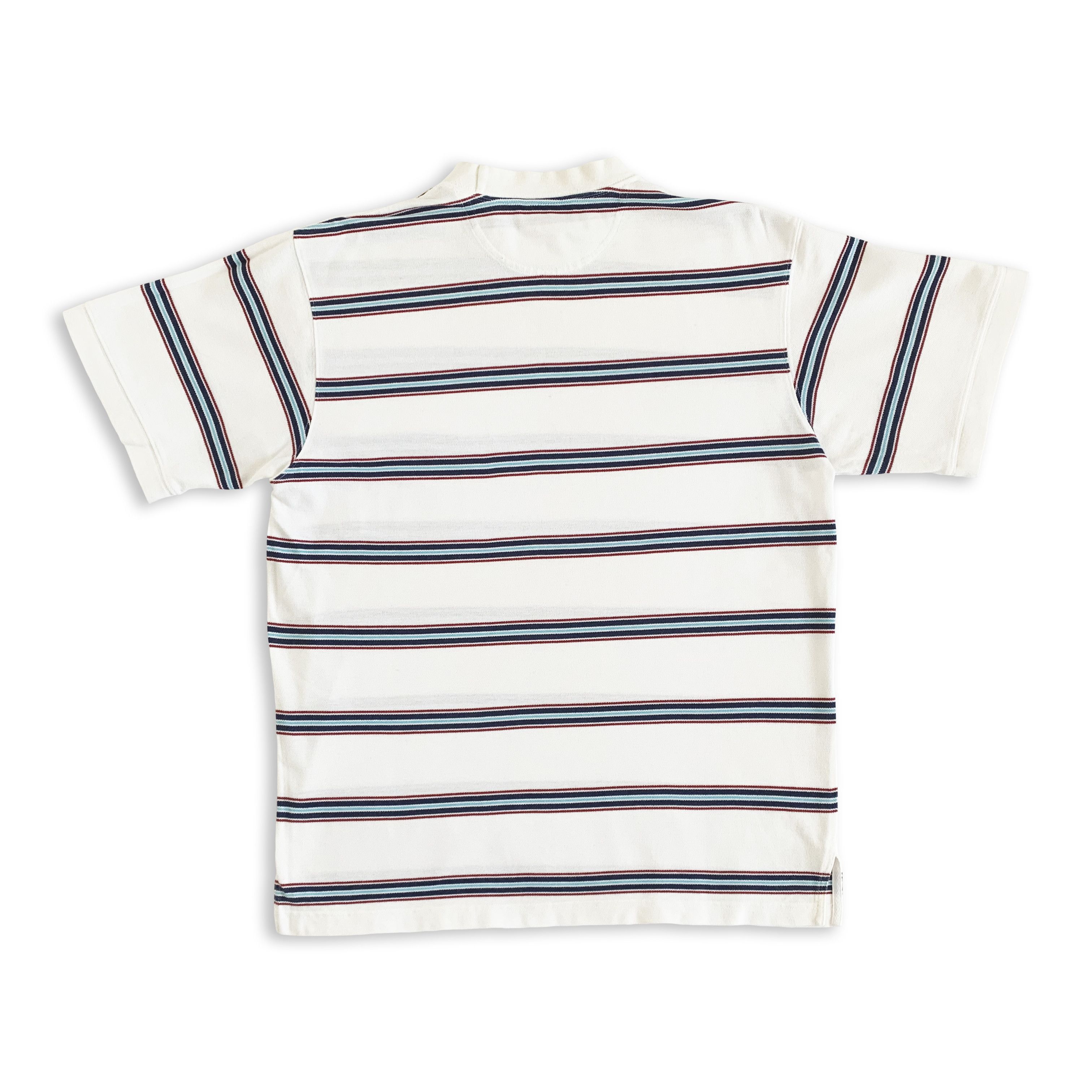Adidas Vintage 90s ADIDAS t shirt 80s Retro Striped Pinstriped Tee Size US M / EU 48-50 / 2 - 3 Thumbnail