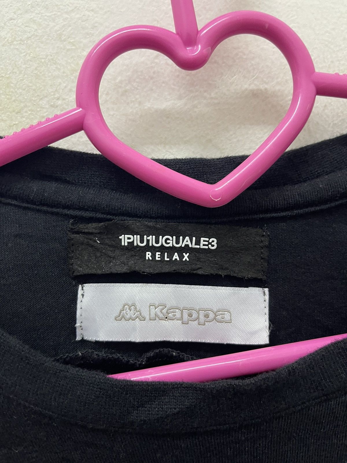 Kappa Rare 1PIU1UGUALE3 Relax X Kappa Big Logo Black Size US M / EU 48-50 / 2 - 4 Thumbnail