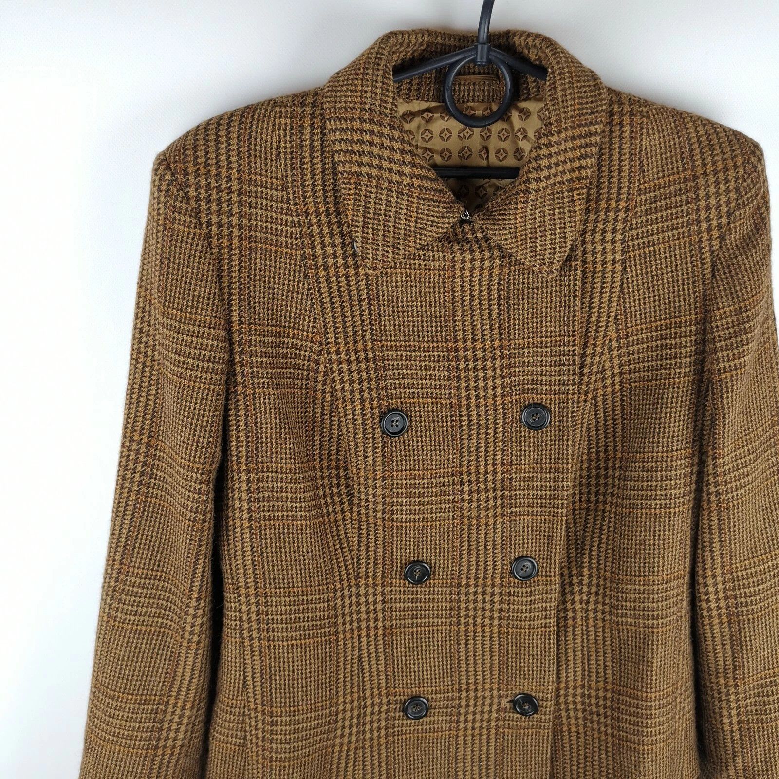 Max Mara Max Mara double breasted check womens jacket Size XL / US 12-14 / IT 48-50 - 2 Thumbnail