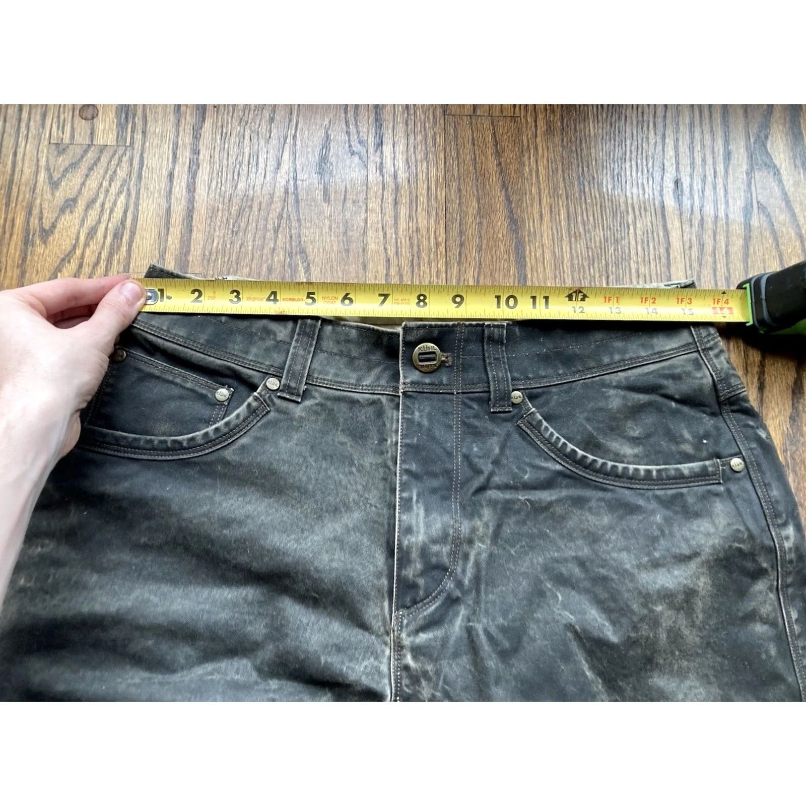 Vintage Kuhl Rydr Pants Mens Size 30x30 Canvas Midnight Brown Vintage Patina Dye Size US 30 / EU 46 - 5 Thumbnail