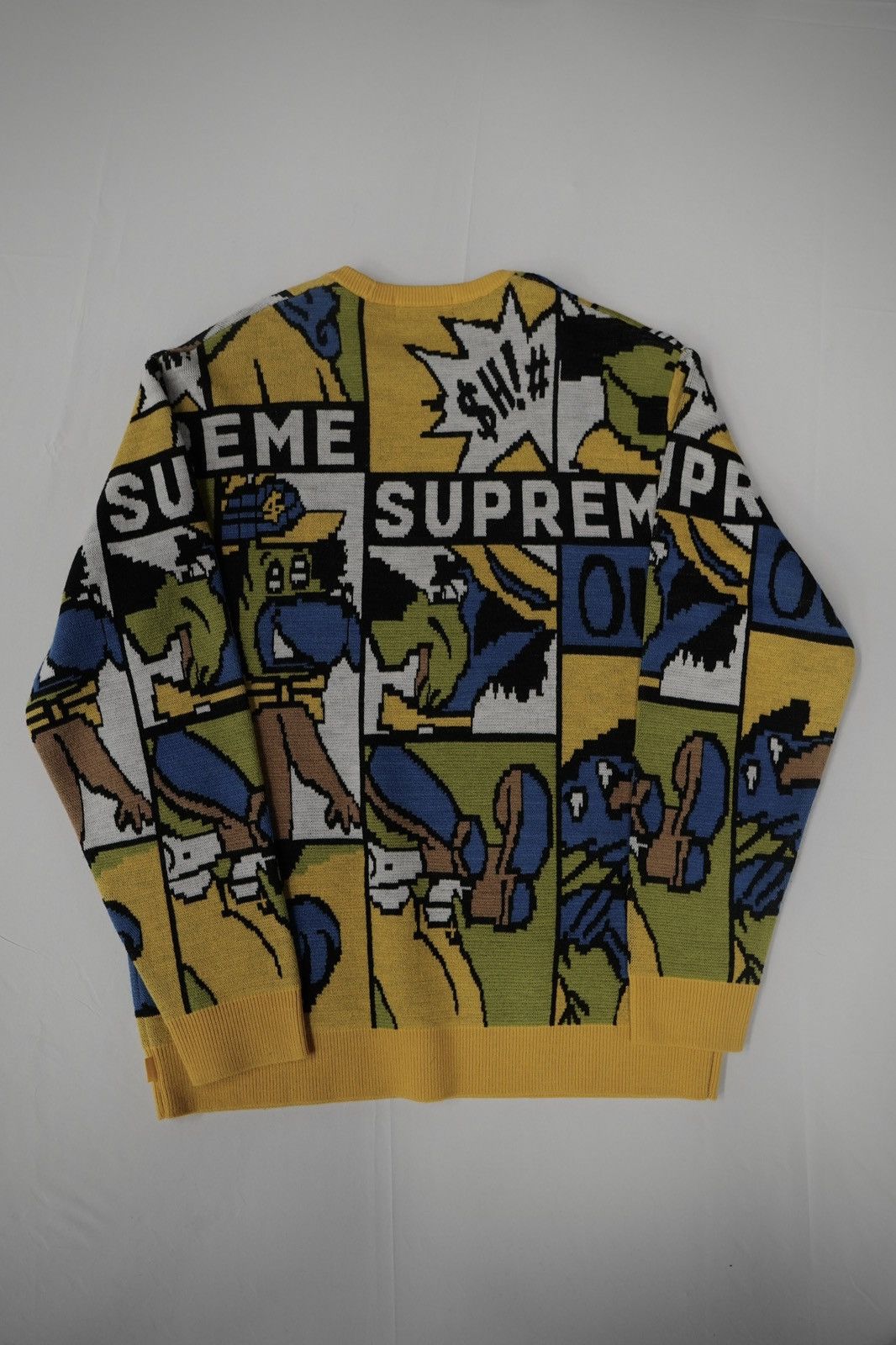 Supreme Supreme Cartoon Sweater Multicolor Size US M / EU 48-50 / 2 - 2 Thumbnail