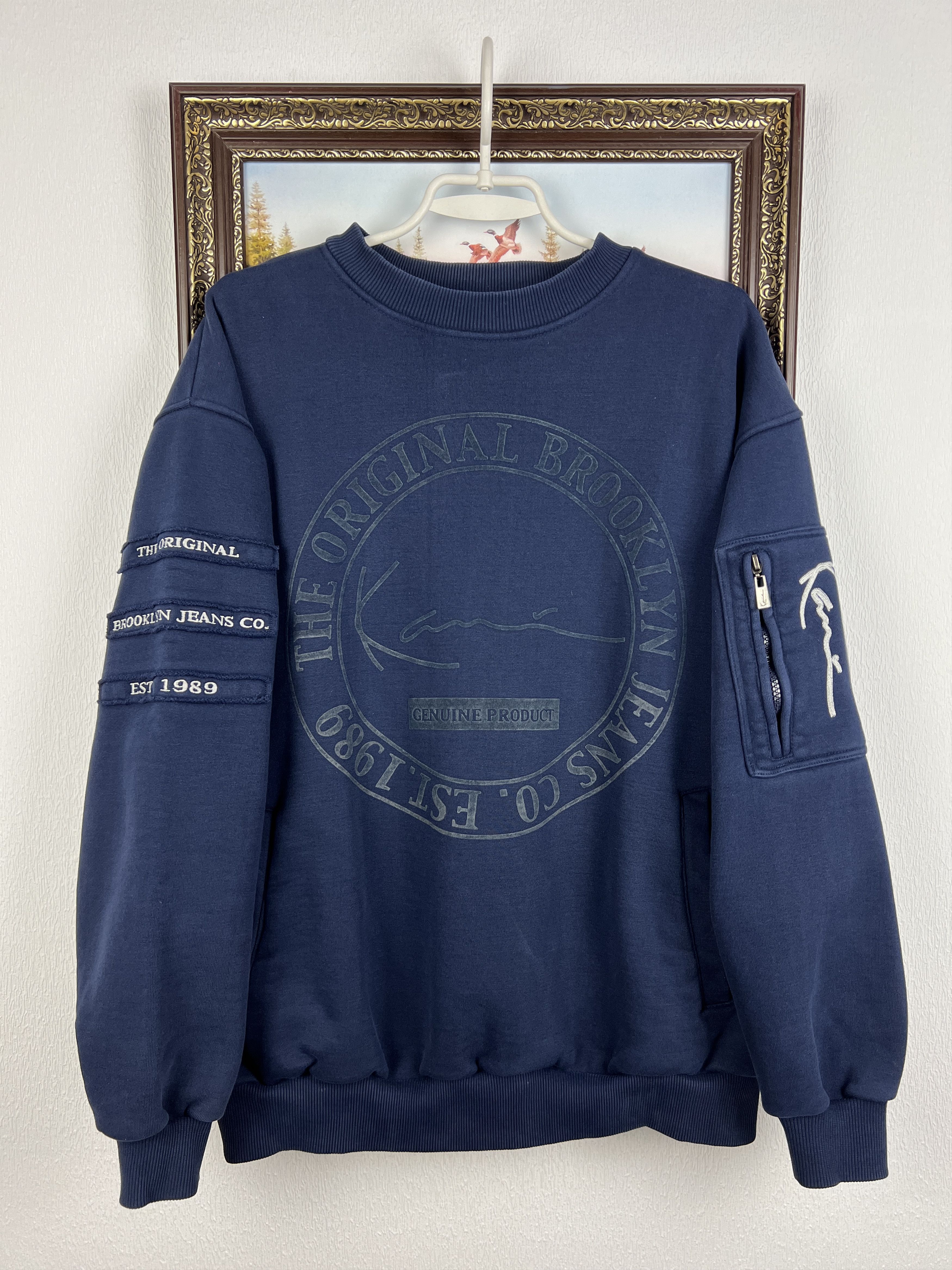 Karl Kani Vintage Crewneck Sweatshirt Big Logo Over Print Rare Size US M / EU 48-50 / 2 - 1 Thumbnail