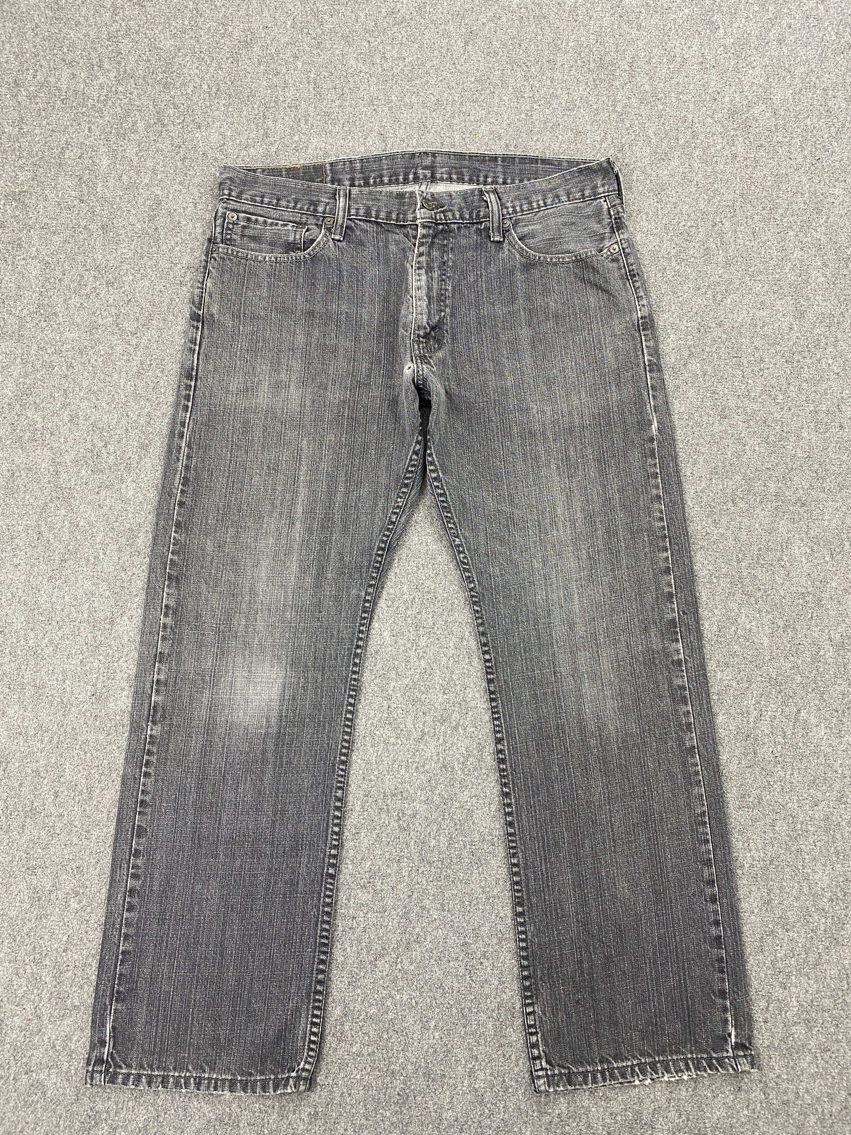 Levi's × Vintage Faded Black Vintage Levis 559 Jeans Size US 35 - 1 Thumbnail