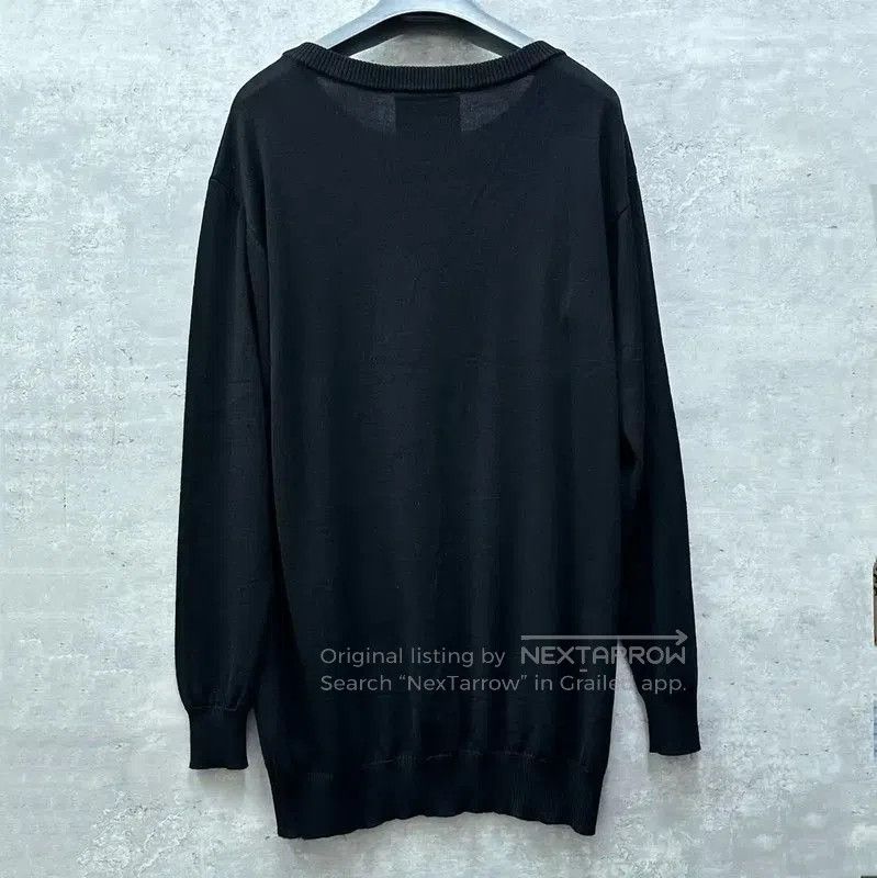 Moschino Moschino Black Cotton Women's Sweater . Size S / US 4 / IT 40 - 2 Thumbnail