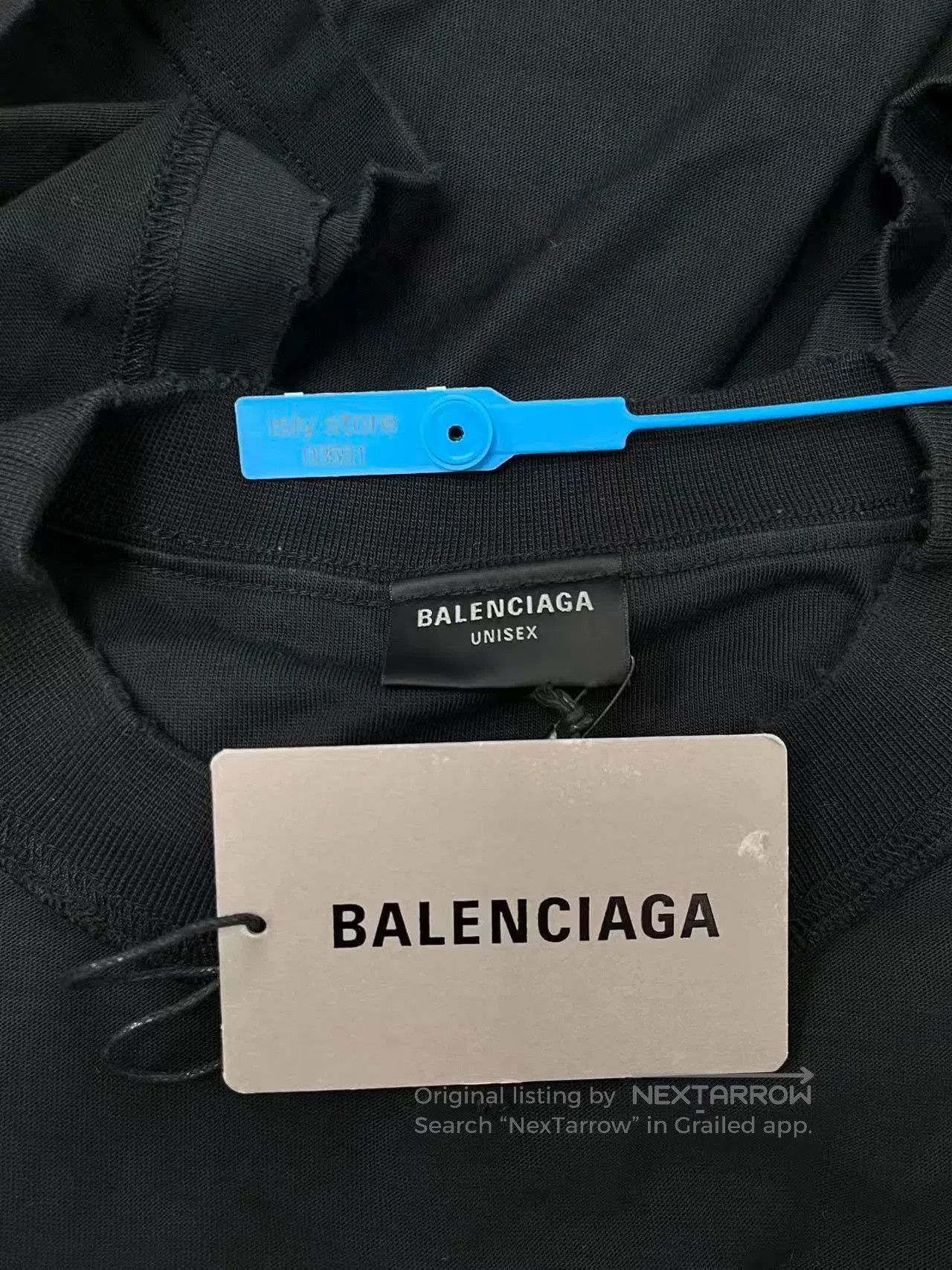 Balenciaga Balenciaga Black Short Sleeve T. Size US M / EU 48-50 / 2 - 4 Thumbnail