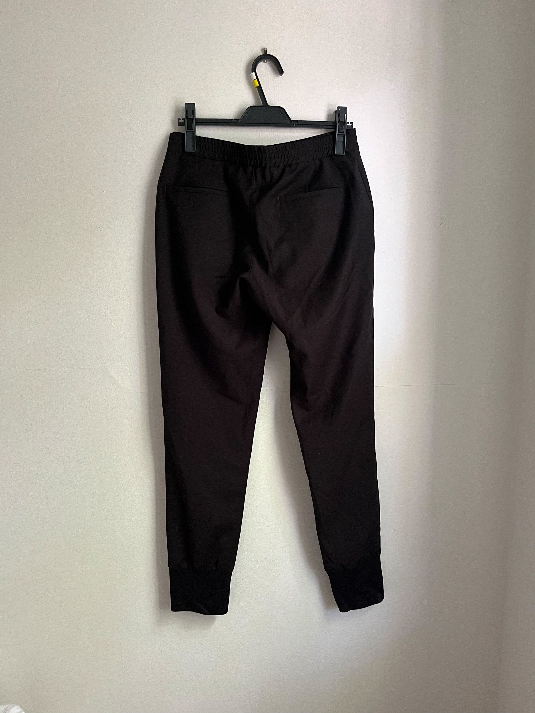 Paul Smith PS by Paul Smith Black Wool Drawstring Trousers Size US 28 / EU 44 - 4 Thumbnail