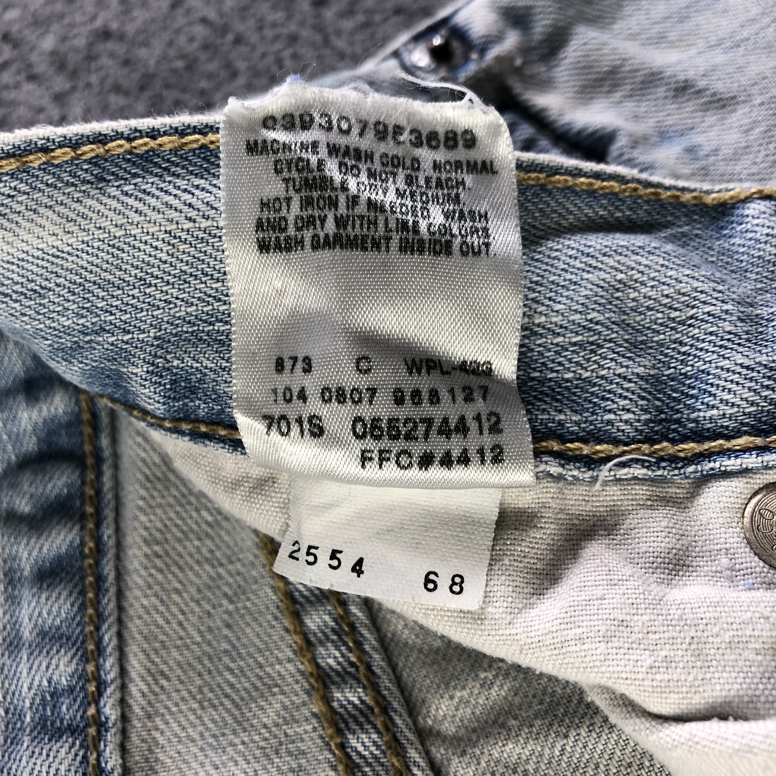 Levi's Vintage Light Wash Levis 527 Flare Jeans-J4491 Size US 33 - 12 Thumbnail