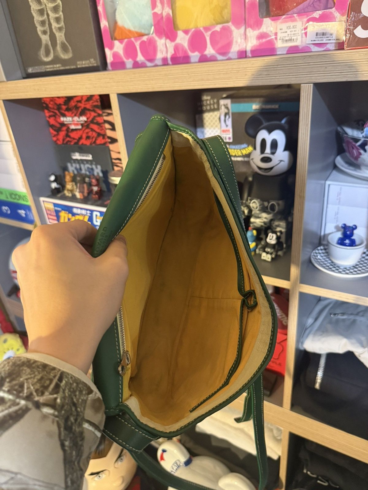 Goyard Goyard Belvedere MM Messenger Bag Green Size ONE SIZE - 12 Thumbnail
