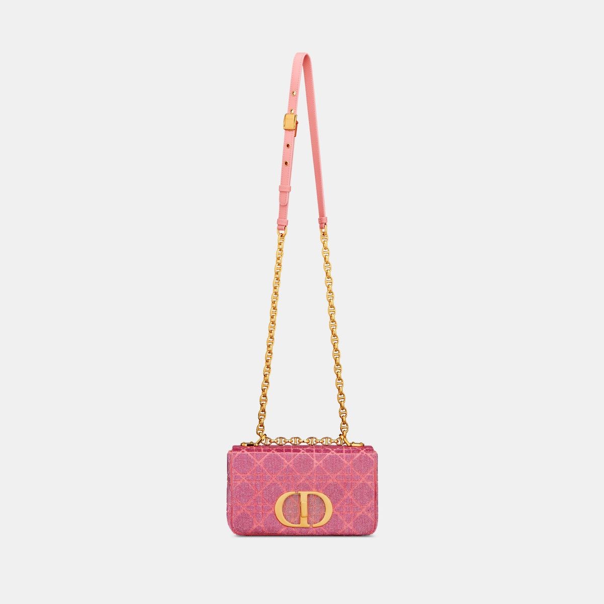 Dior o1bcso1str1124 Size: OS /Caro Bag in Light Pink Size ONE SIZE - 4 Thumbnail