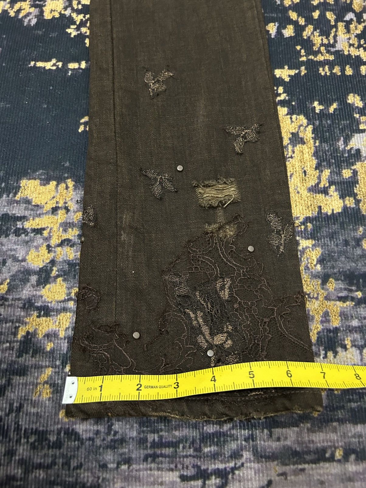Ralph Lauren Ralph Lauren Lace Ripped Bead Jeans Size US 28 / EU 44 - 23 Thumbnail