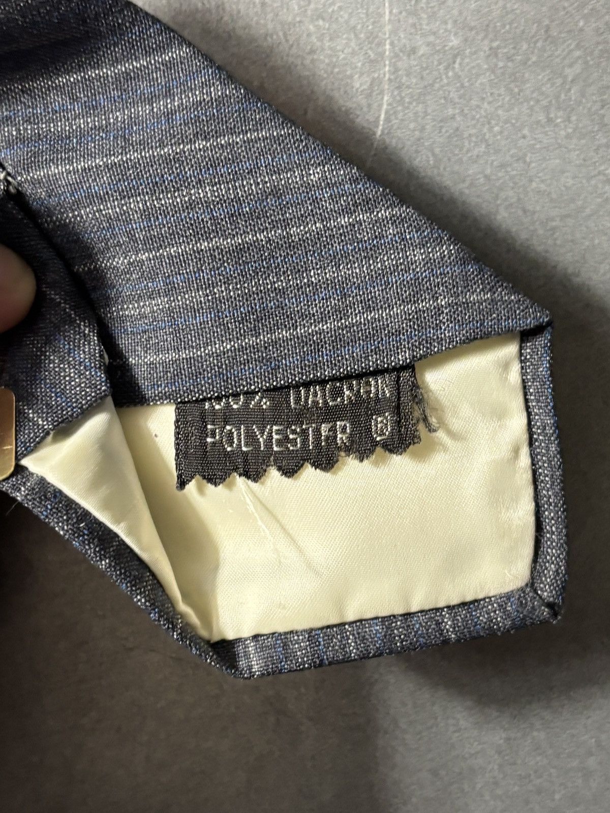 Vintage Vintage Polo Ralph Lauren Necktie Horseman Logo Tie Wool 90s Size ONE SIZE - 6 Thumbnail