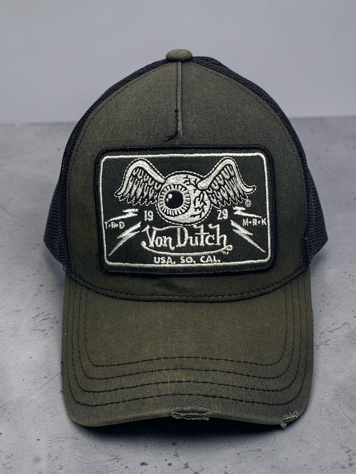 Von Dutch Von Dutch cap Y2k Trucker Hat Size ONE SIZE - 1 Thumbnail