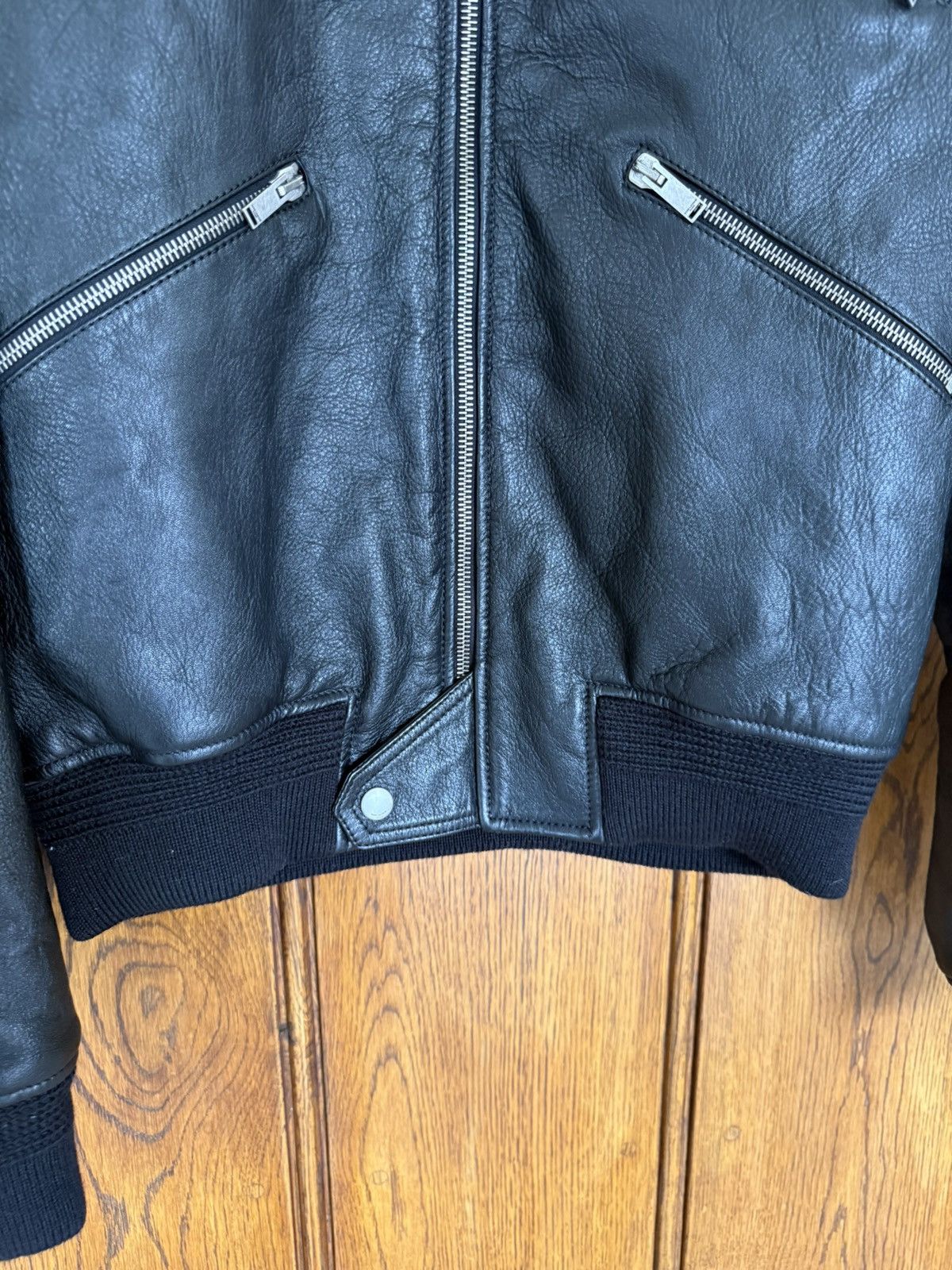 Saint Laurent Paris FW19 Saint Laurent multi zip leather bomber teddy jacket 46 Size US S / EU 44-46 / 1 - 14 Thumbnail