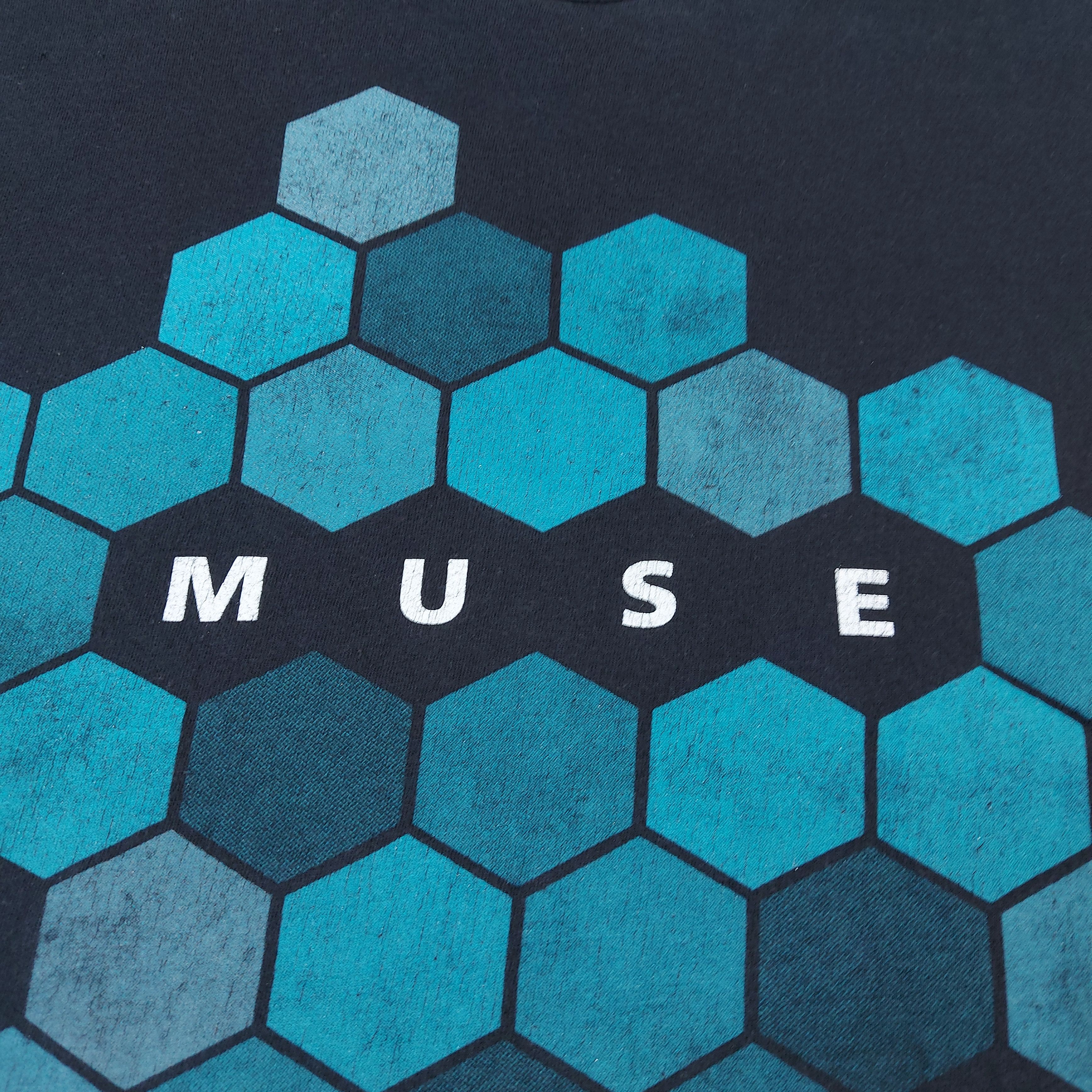 Band Tees Muse Band The Resistance Hexagon Tile Official Merch TEE Size US M / EU 48-50 / 2 - 4 Thumbnail