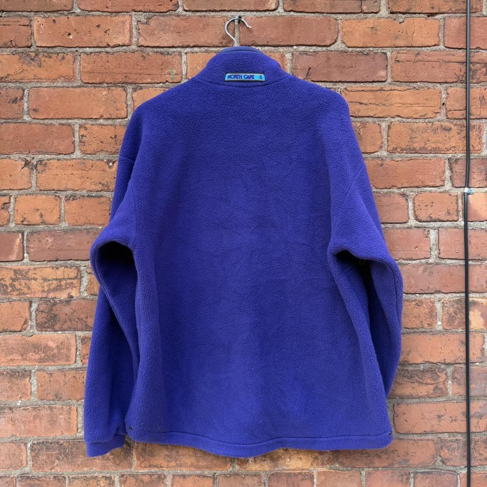 Other vintage north cape pull over fleece anorak sweatshirt L/XL Size US XL / EU 56 / 4 - 4 Thumbnail