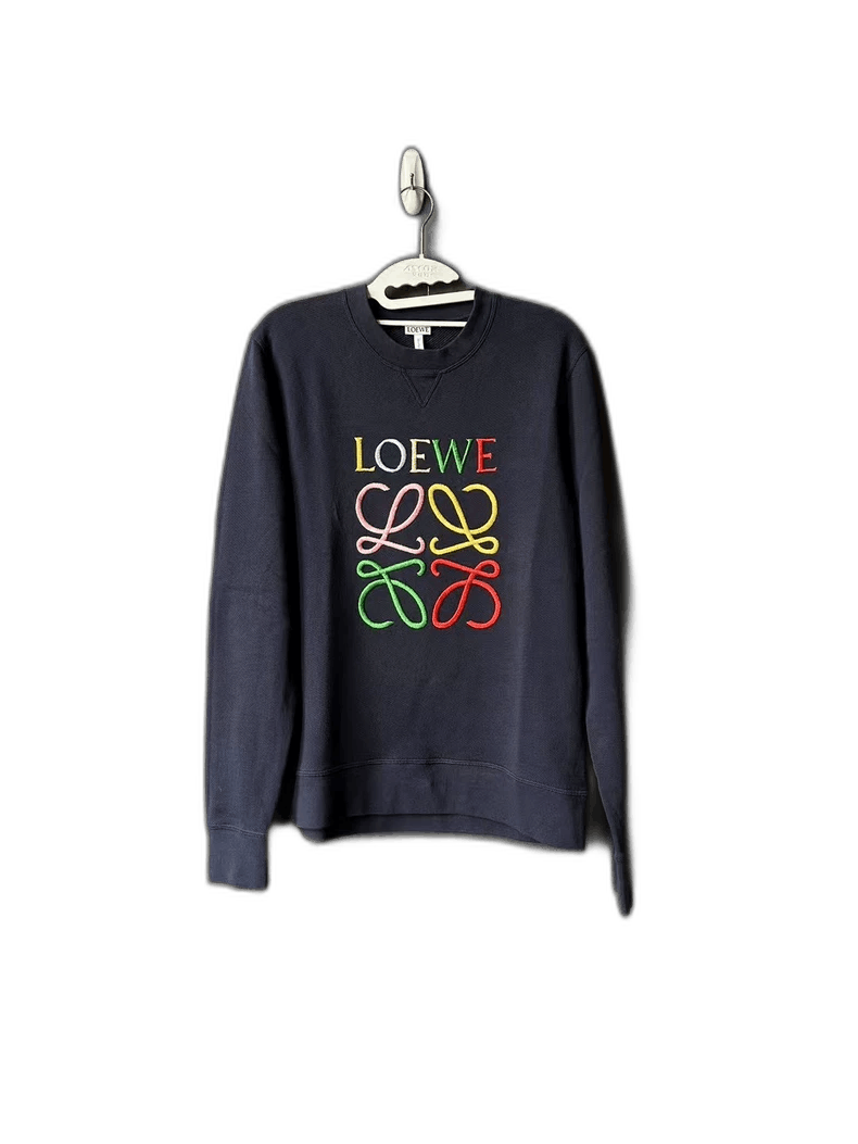 Loewe Loewe Logo Embroidery Sweatshirt | Grailed