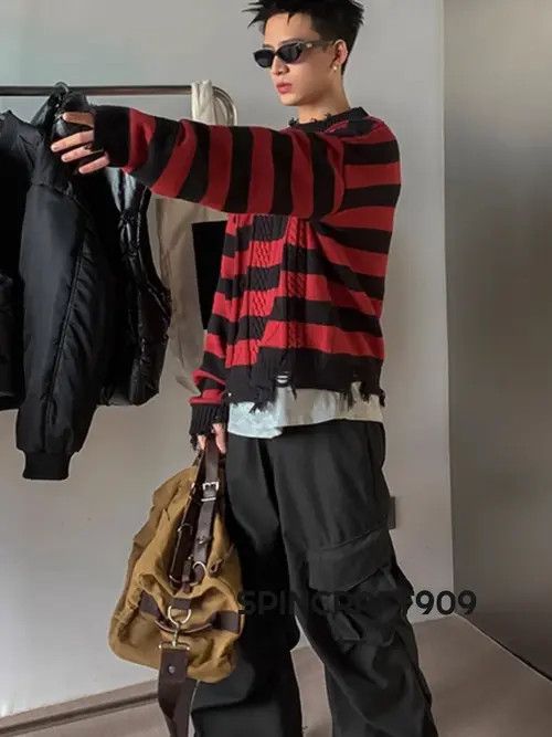 Other Ishiyama x Ayano Stripe Knit Sweater Size US M / EU 48-50 / 2 - 4 Thumbnail