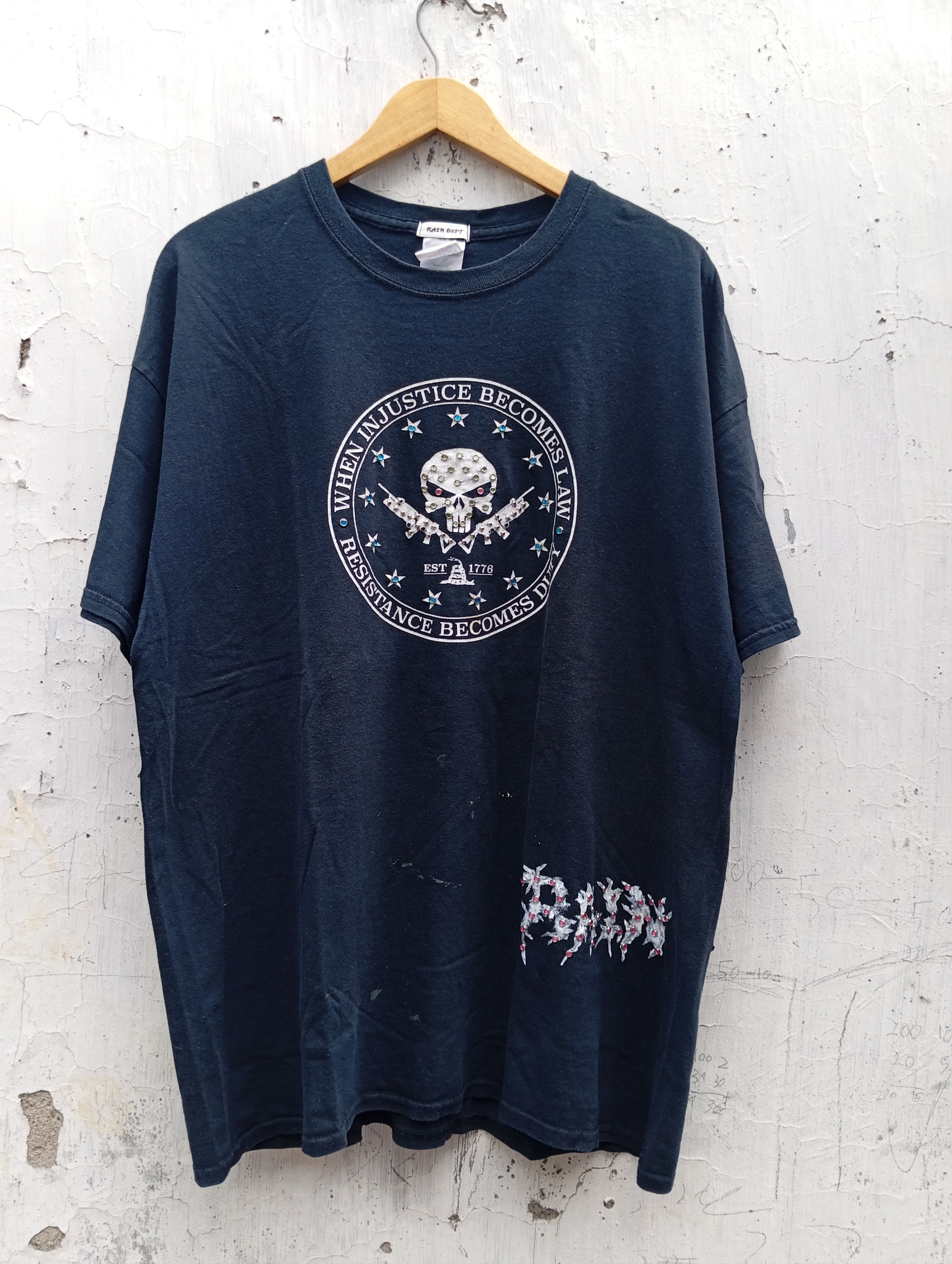 Vintage Vintage y2k skull duty tee Size US XL / EU 56 / 4 - 1 Thumbnail