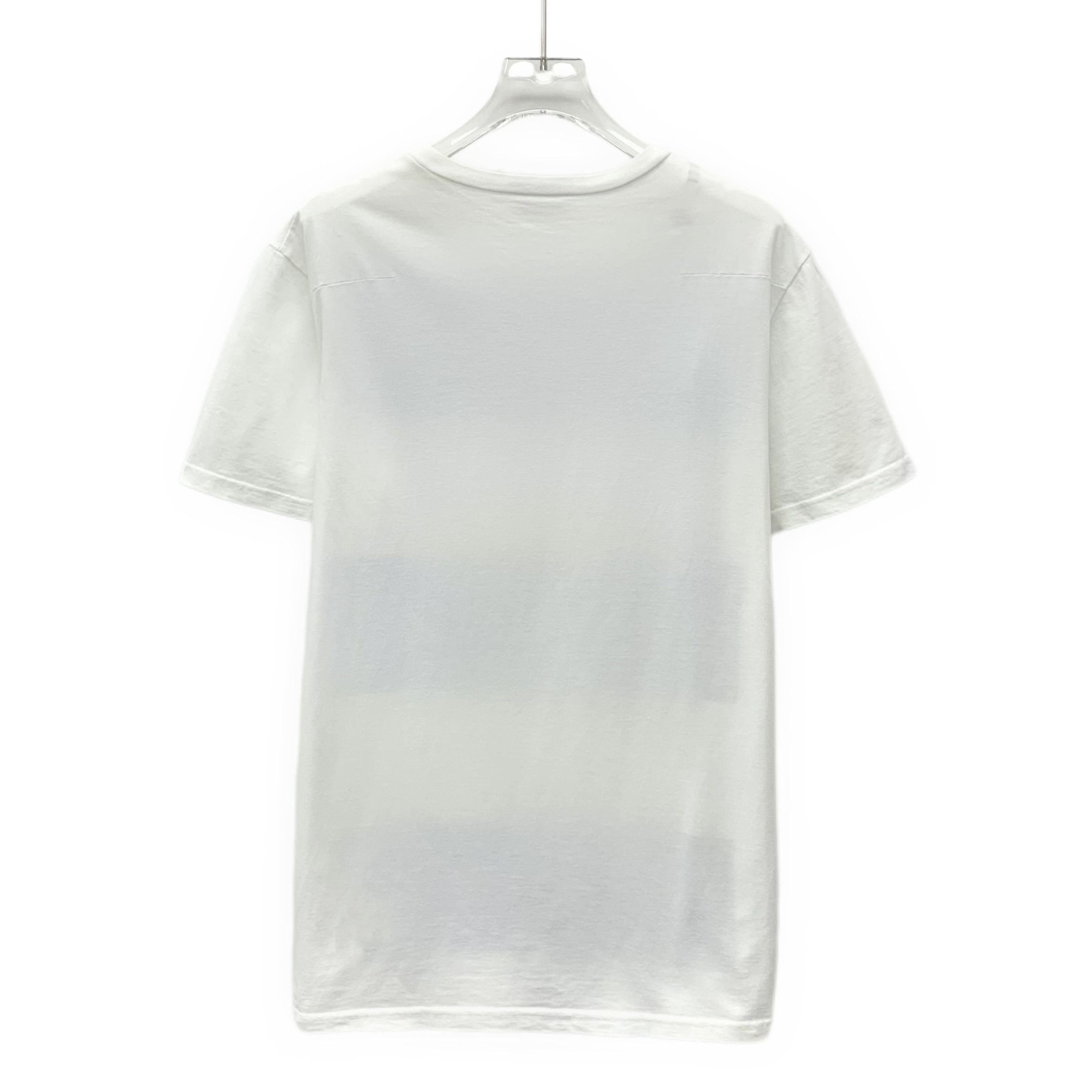 Dior Dior Colorblock Stripe Cotton Crewneck T-Shirt (Size S) Size S / US 4 / IT 40 - 8 Thumbnail