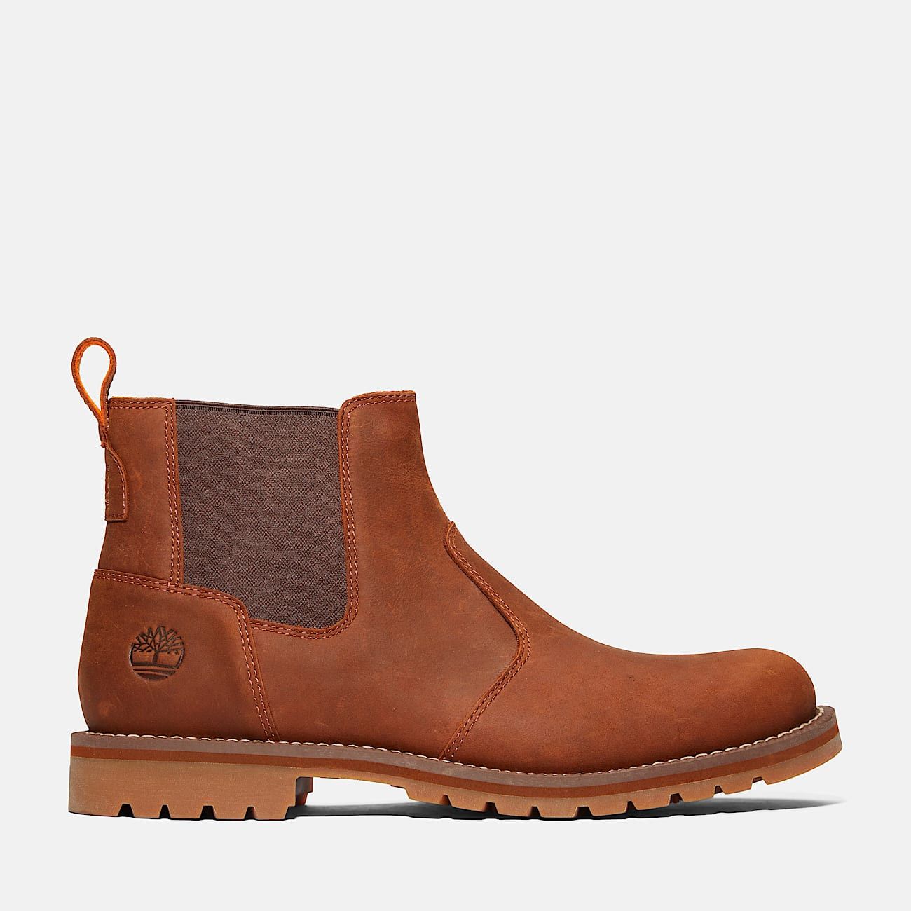 Timberland TIMBERLAND MEN'S 12 REDWOOD FALLS CHELSEA BOOT RUST Size US 12 / EU 45 - 1 Thumbnail