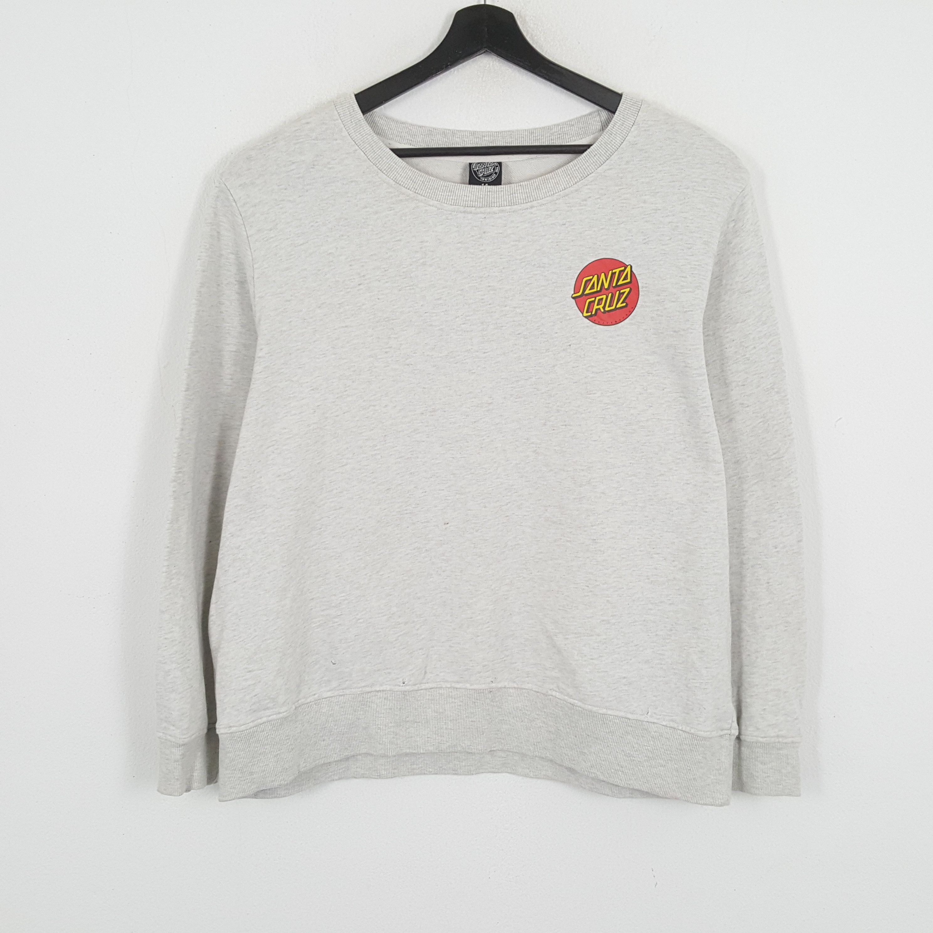 Santa Cruz Skateboards × Vintage SANTA CRUZ SKATEBOARDS Streetwear Style Sweatshirt Size US XL / EU 56 / 4 - 3 Thumbnail