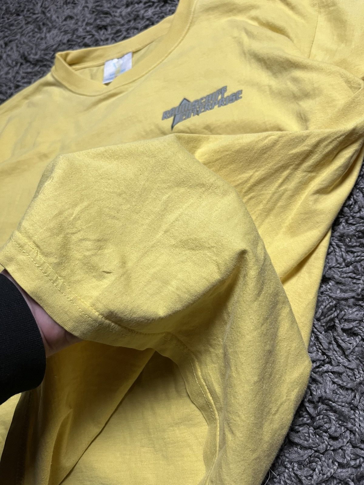 Vintage Vtg 90s Star Trek Raumschiff Enterprise German Promo Tee Size US XL / EU 56 / 4 - 8 Thumbnail