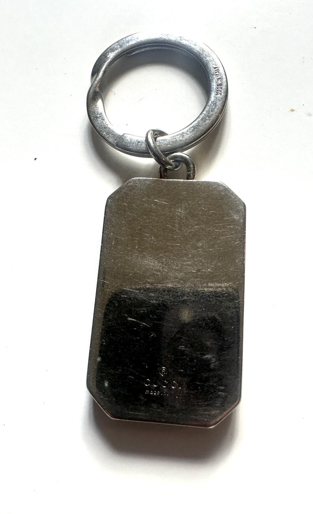 Gucci 🖤Gucci Vintage GG Leather and Metal Keyring🖤 Size ONE SIZE - 2 Thumbnail