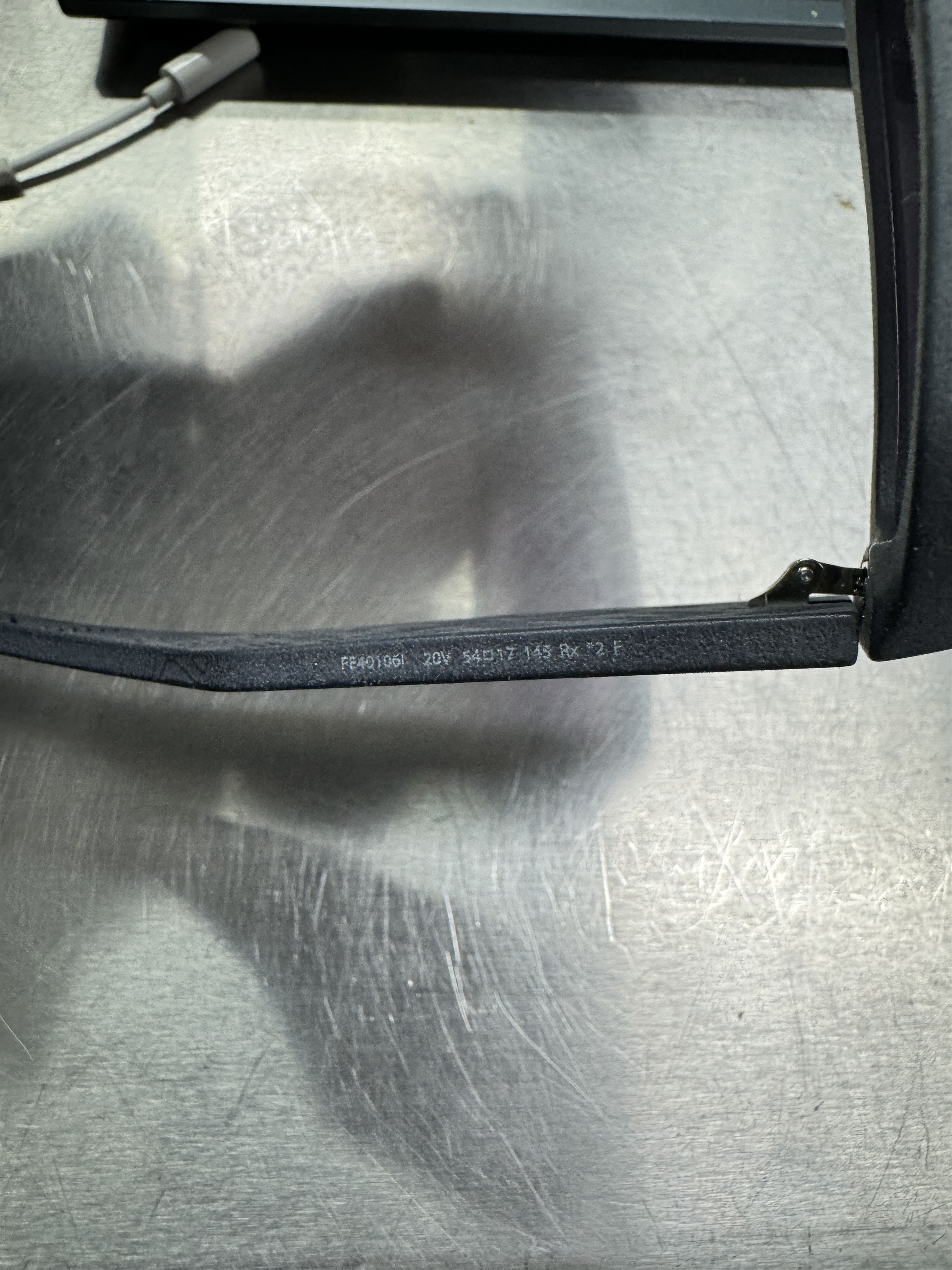 Fendi Fendi FE401061 20V Sunglasses, 54-17-145, 3D Printed Gray Size ONE SIZE - 5 Thumbnail