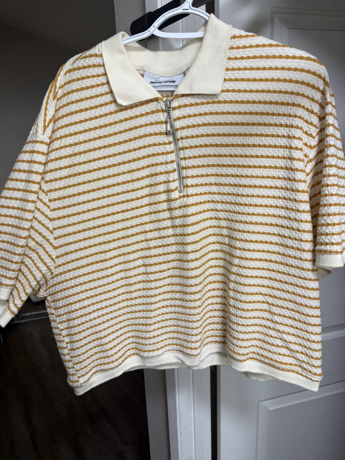 Fucking Awesome fucking awesome cropped zip up polo Size US XL / EU 56 / 4 - 1 Preview