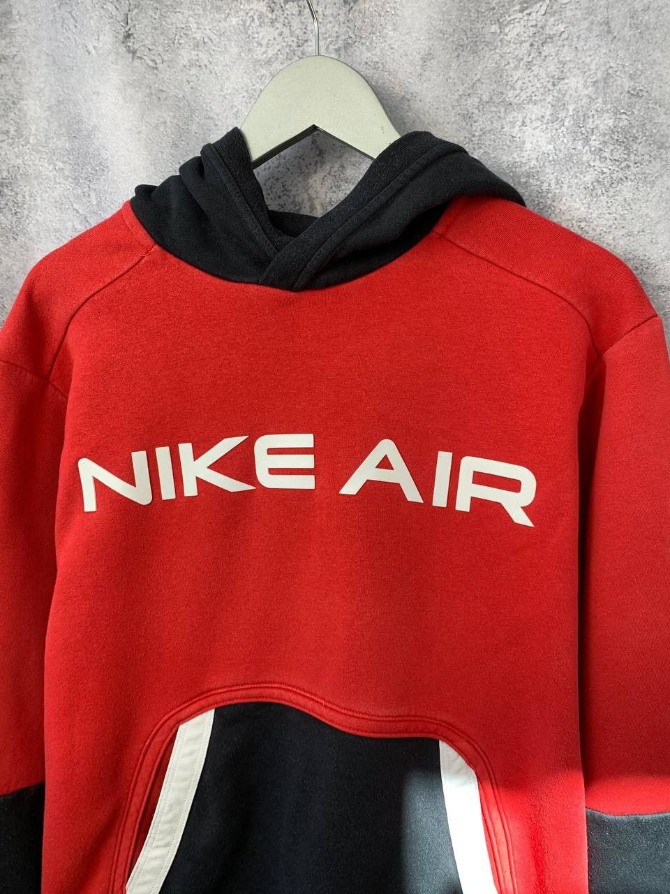 Nike Nike Nsw Air Fleece Hoodie Black/Red Size US M / EU 48-50 / 2 - 4 Thumbnail