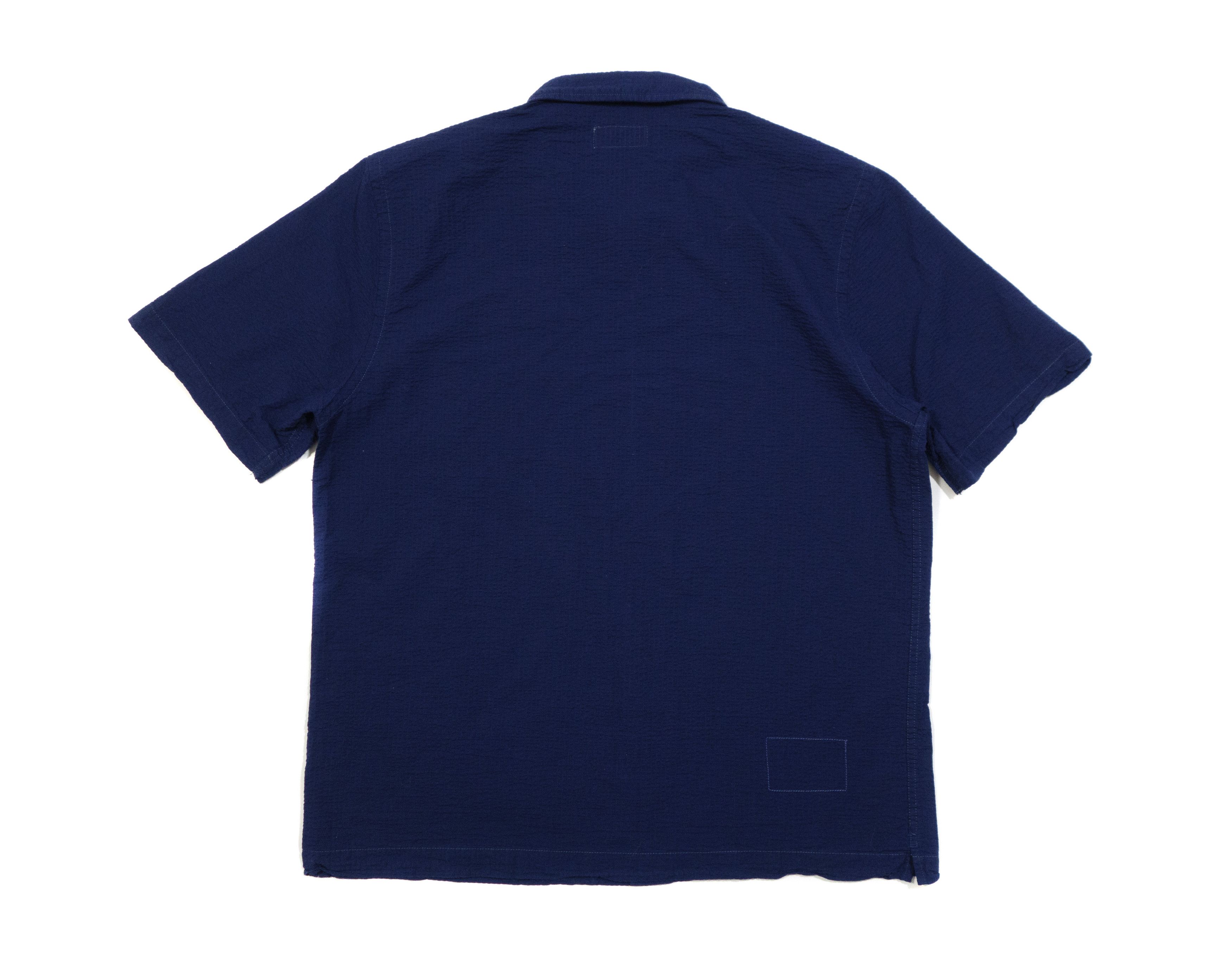 Universal Works Textured Road Camp Short Sleeve Shirt Size US M / EU 48-50 / 2 - 2 Thumbnail