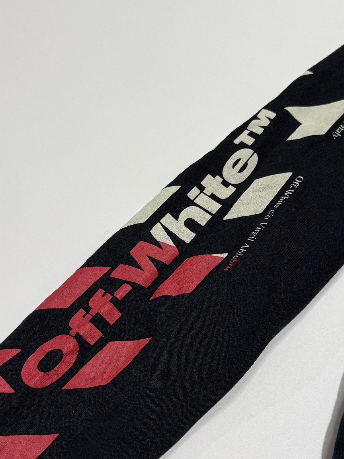 Off-White Off-White Diagonal Split logo hoodie Size US S / EU 44-46 / 1 - 11 Thumbnail