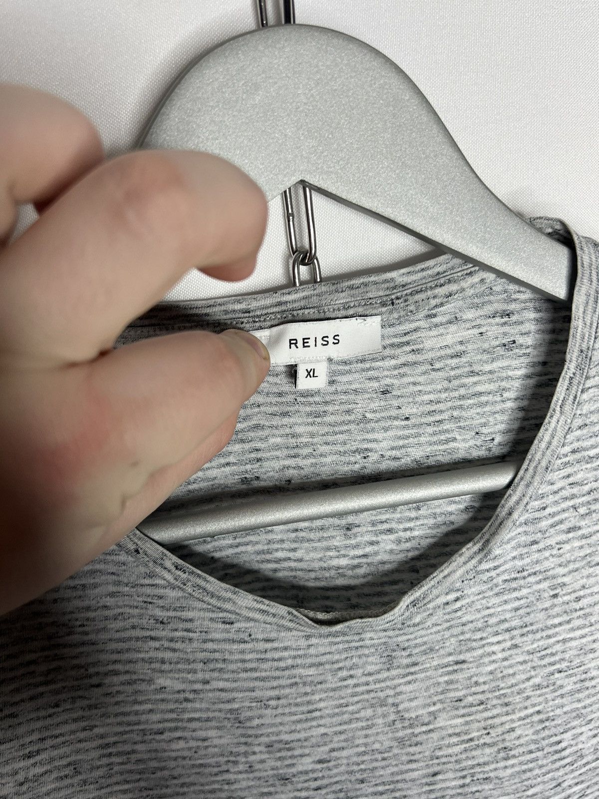 Reiss × Vintage 💰Reiss Luxury Based T-Shirt Tee Short Sleeve Polo 💰 Size US XL / EU 56 / 4 - 6 Thumbnail