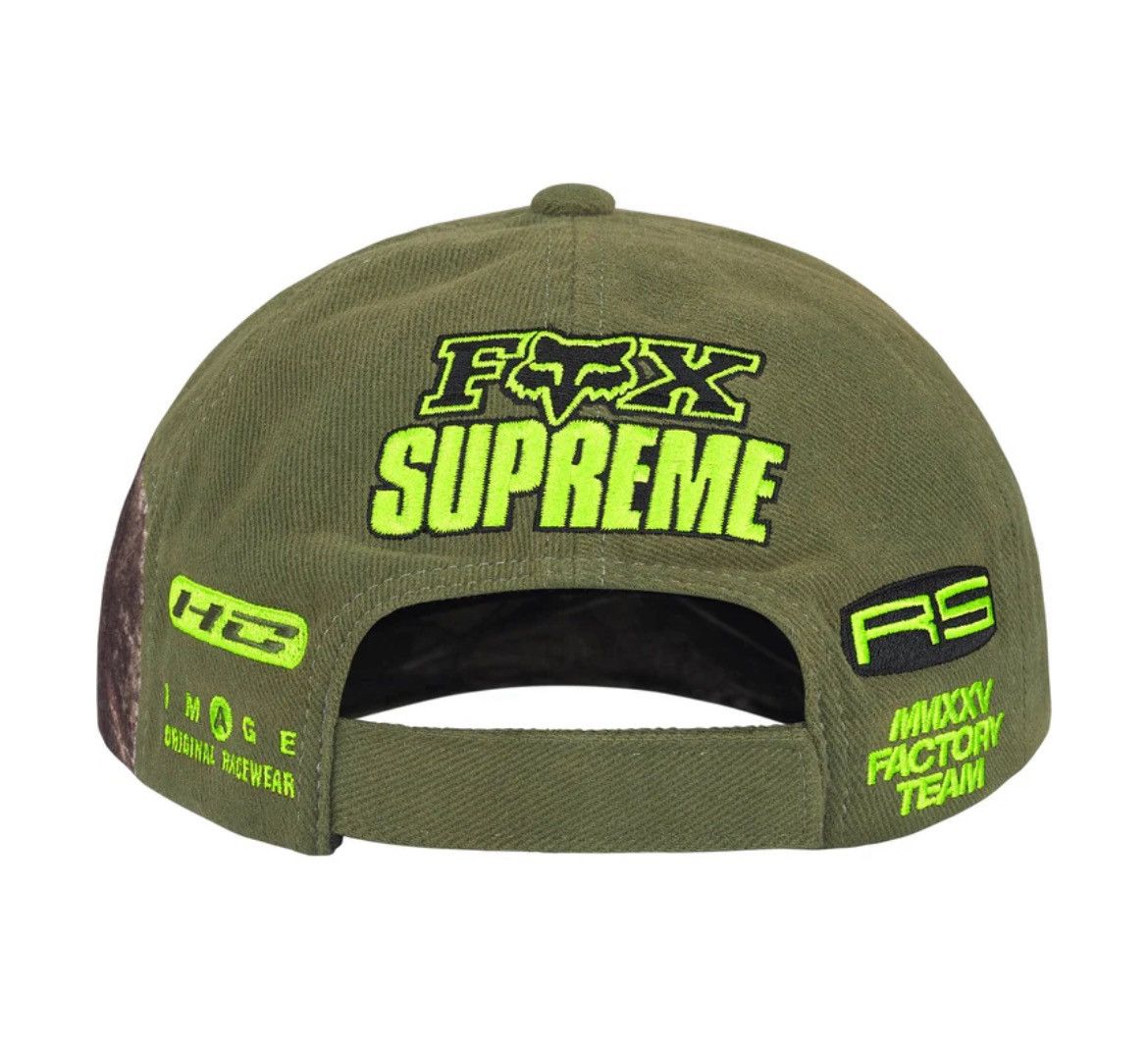 Fox Racing × Supreme Supreme Fox Racing 6-Panel Hat RealTree Camo Size ONE SIZE - 3 Thumbnail