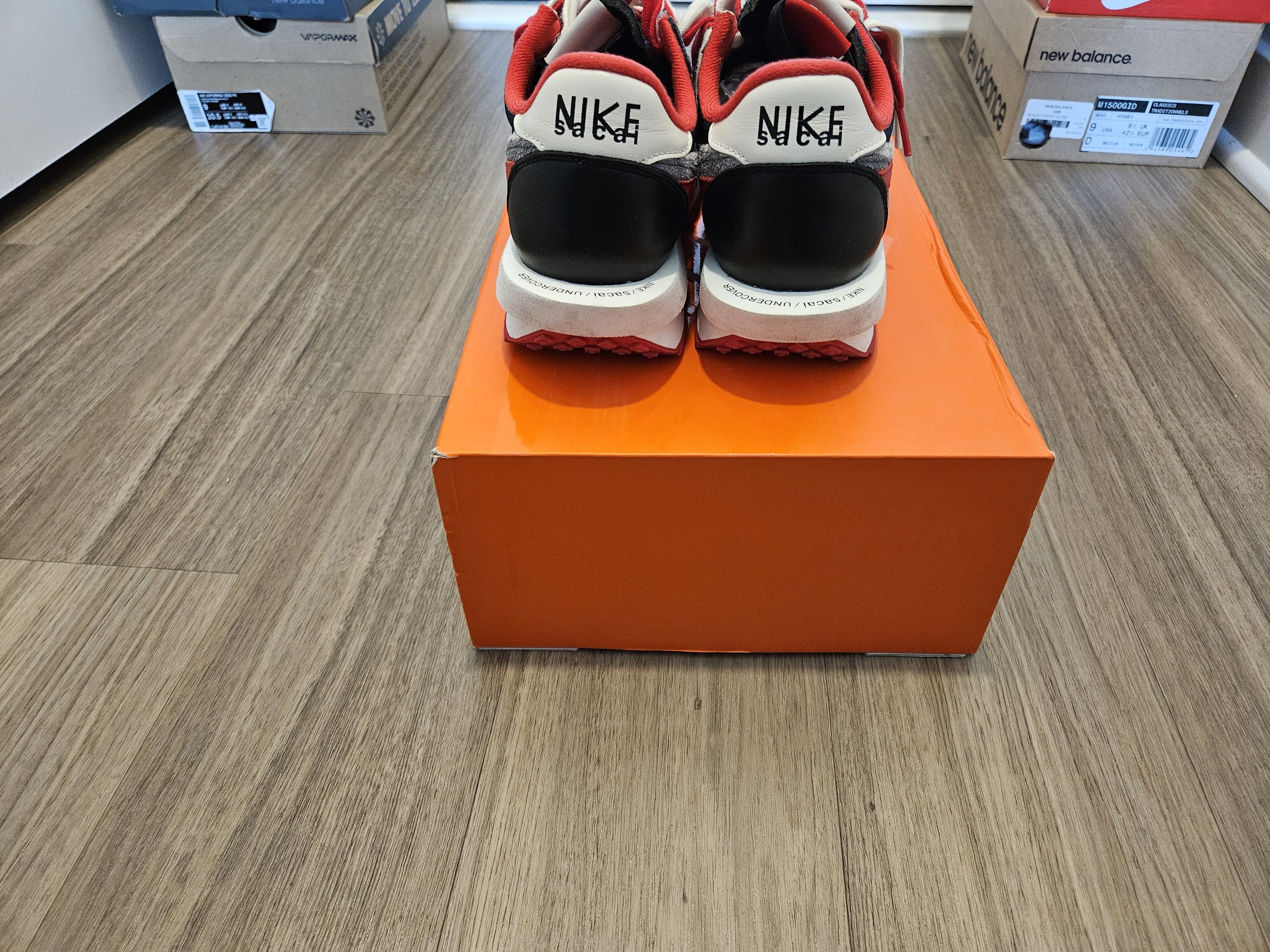 Nike Nike LD Waffle sacai University Red Size US 8.5 / EU 41-42 - 4 Thumbnail